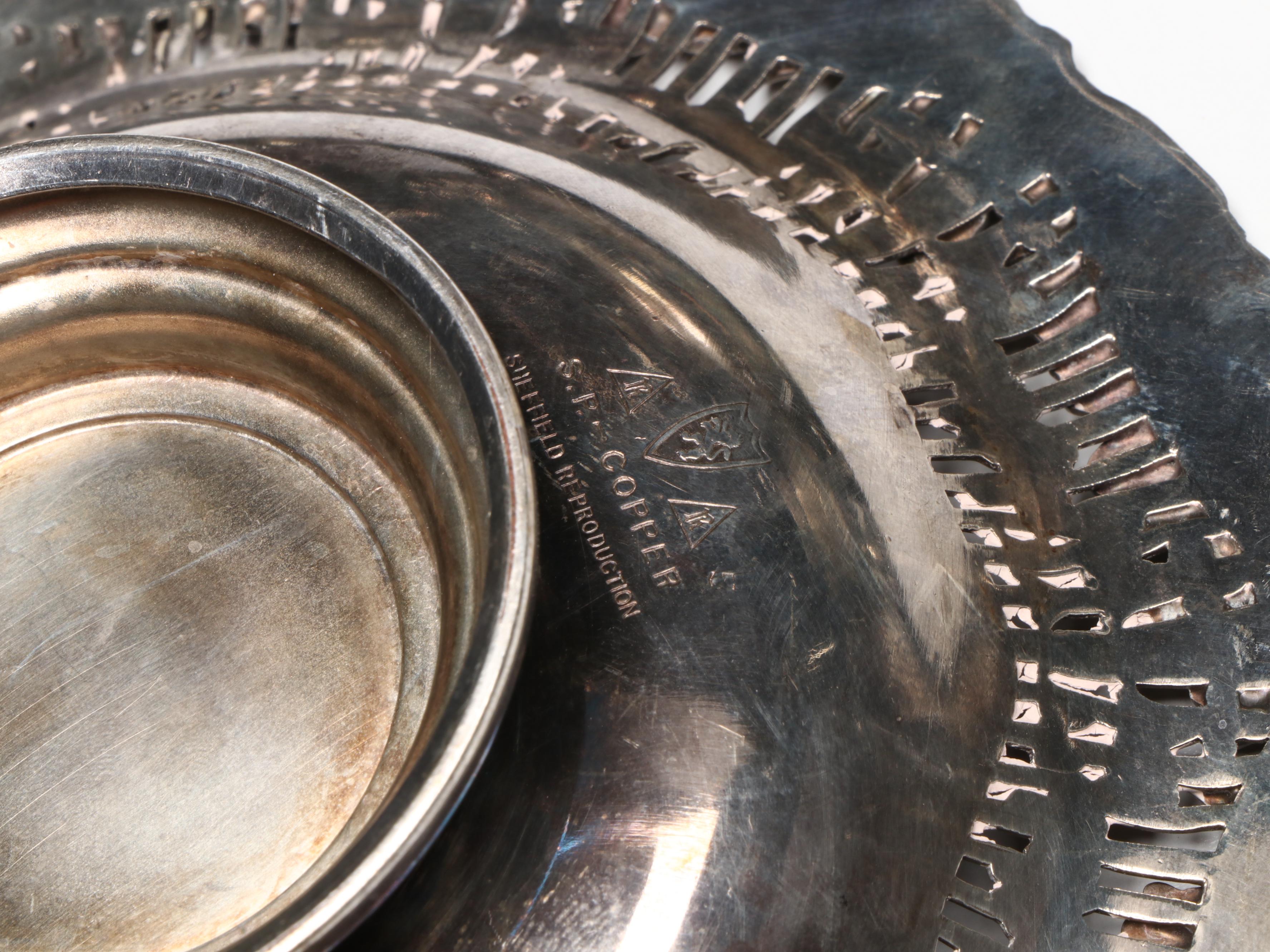 Towle Silver Plate Tilting Teapot with Other Tableware and Accessories