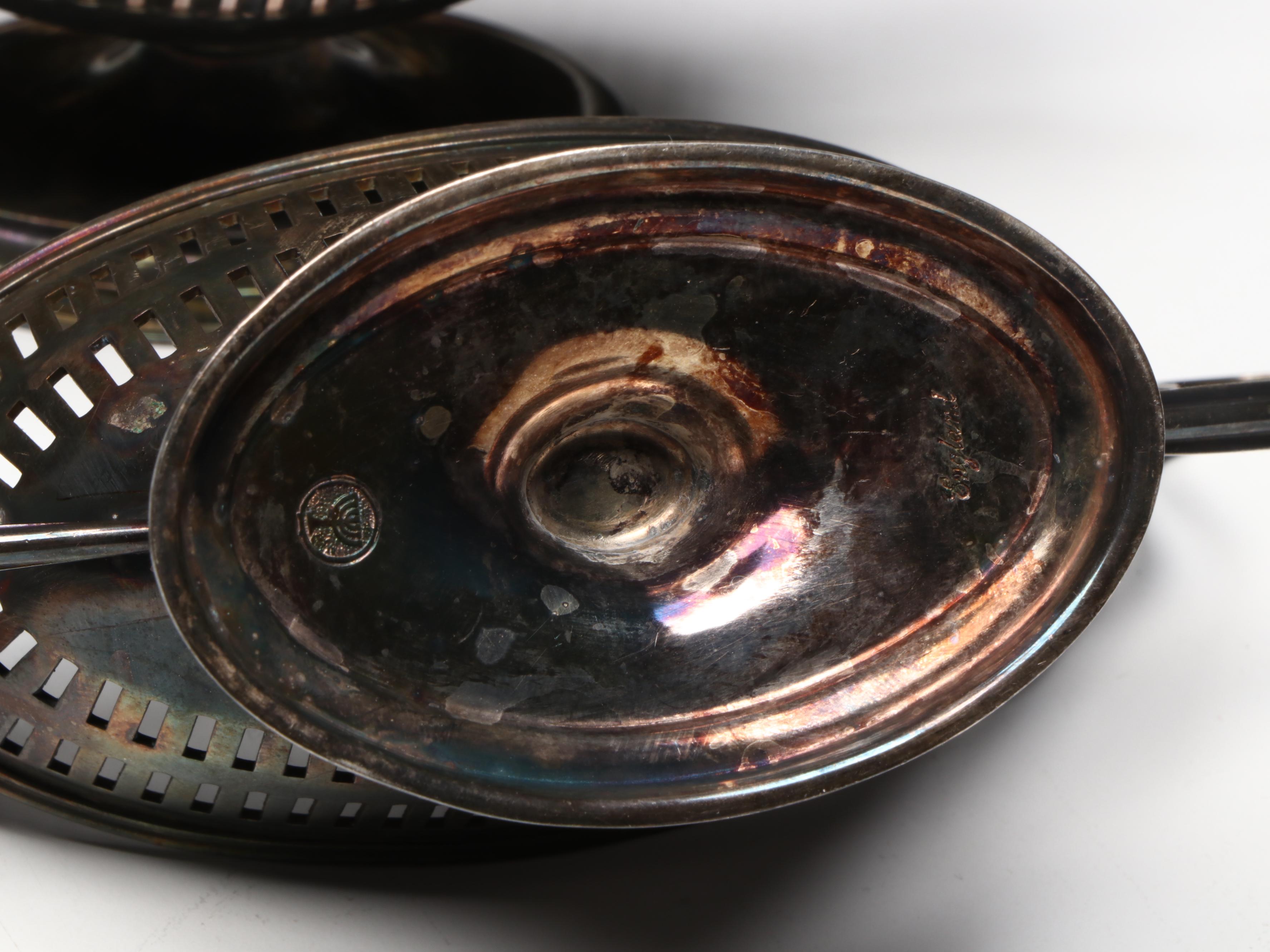 Towle Silver Plate Tilting Teapot with Other Tableware and Accessories