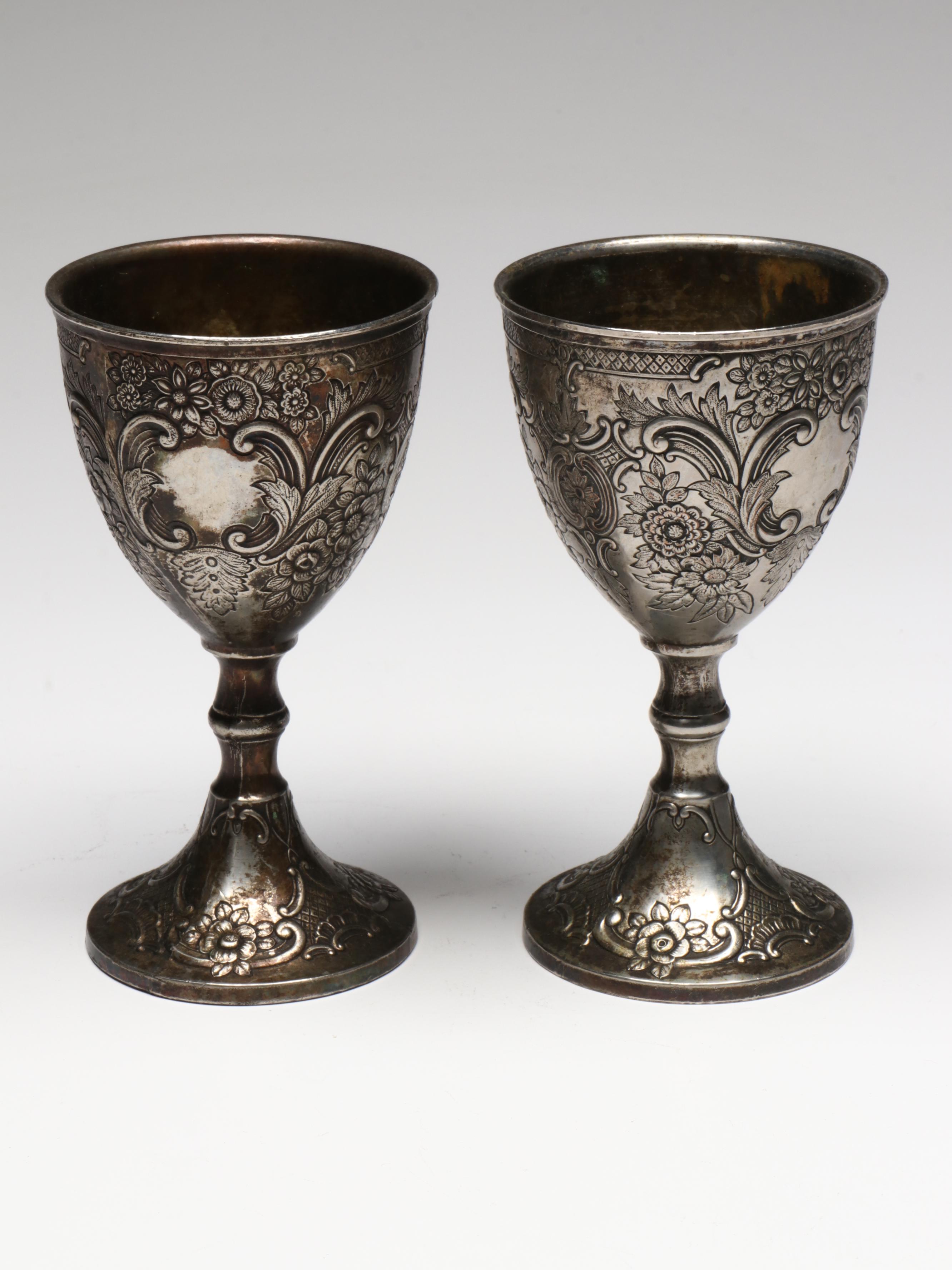 Towle Silver Plate Tilting Teapot with Other Tableware and Accessories