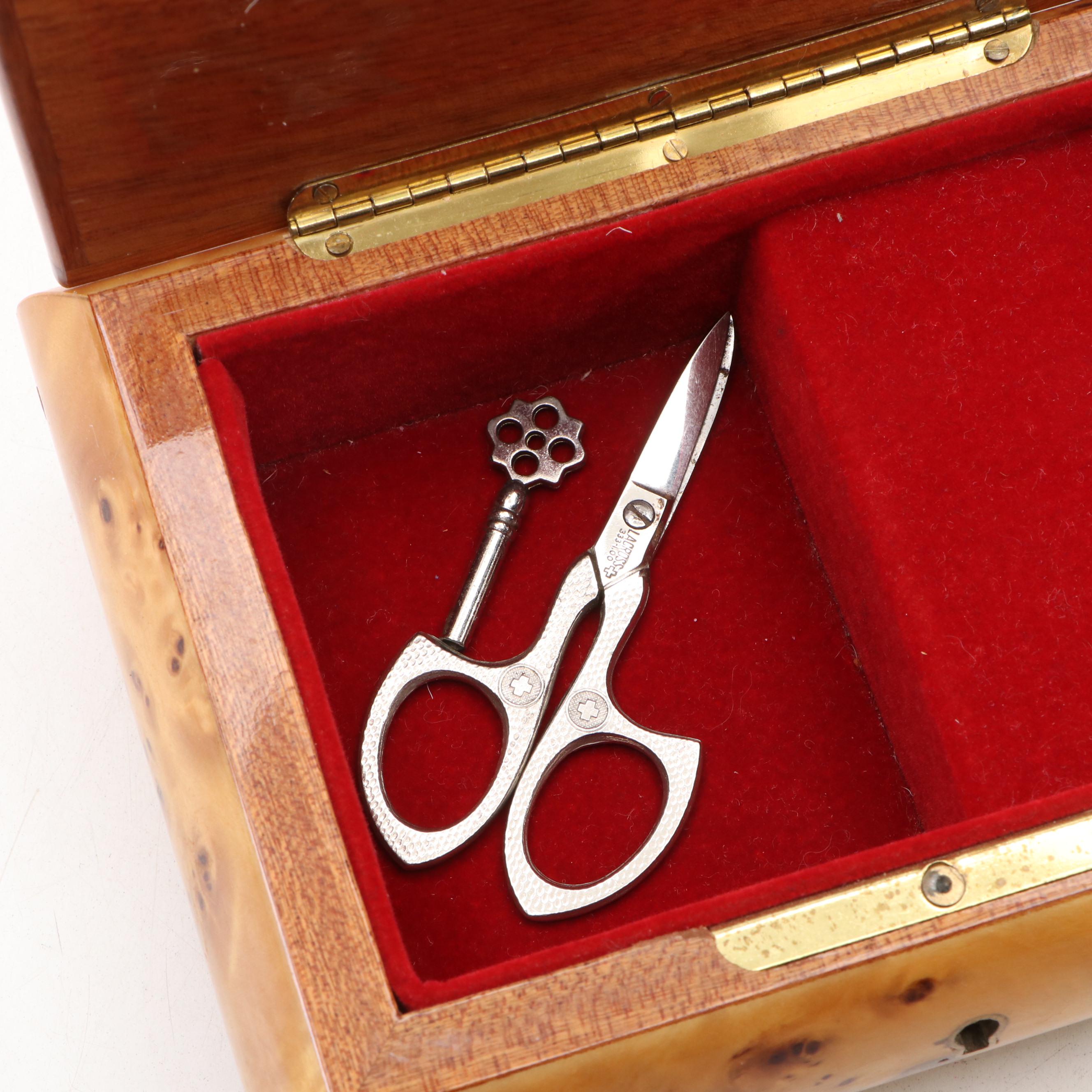 Rosenthal Porcelain Lidded Jar with Other Thimbles, Boxes and More