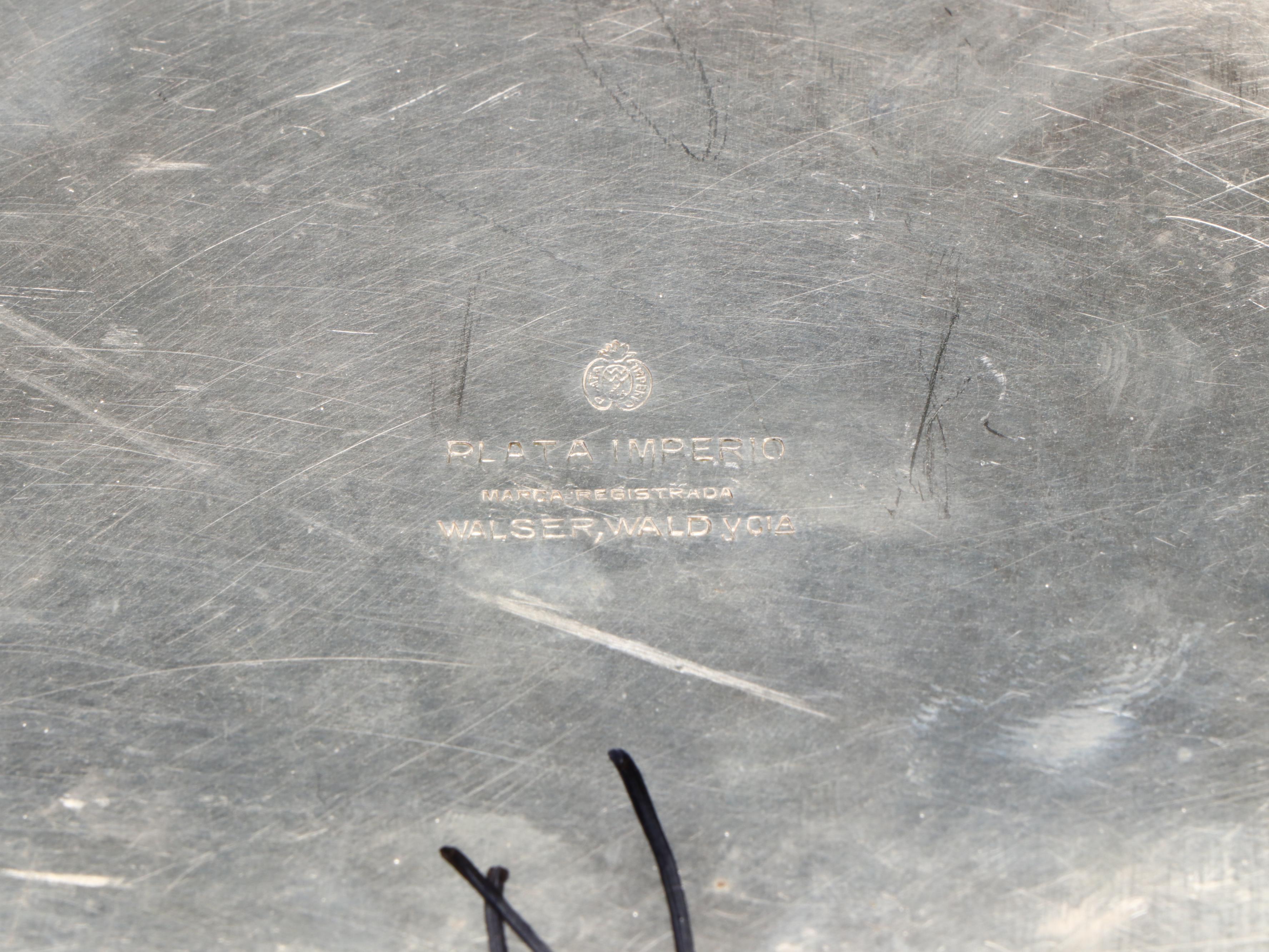 Meriden Company Teapot with Other Silver Plate Tableware