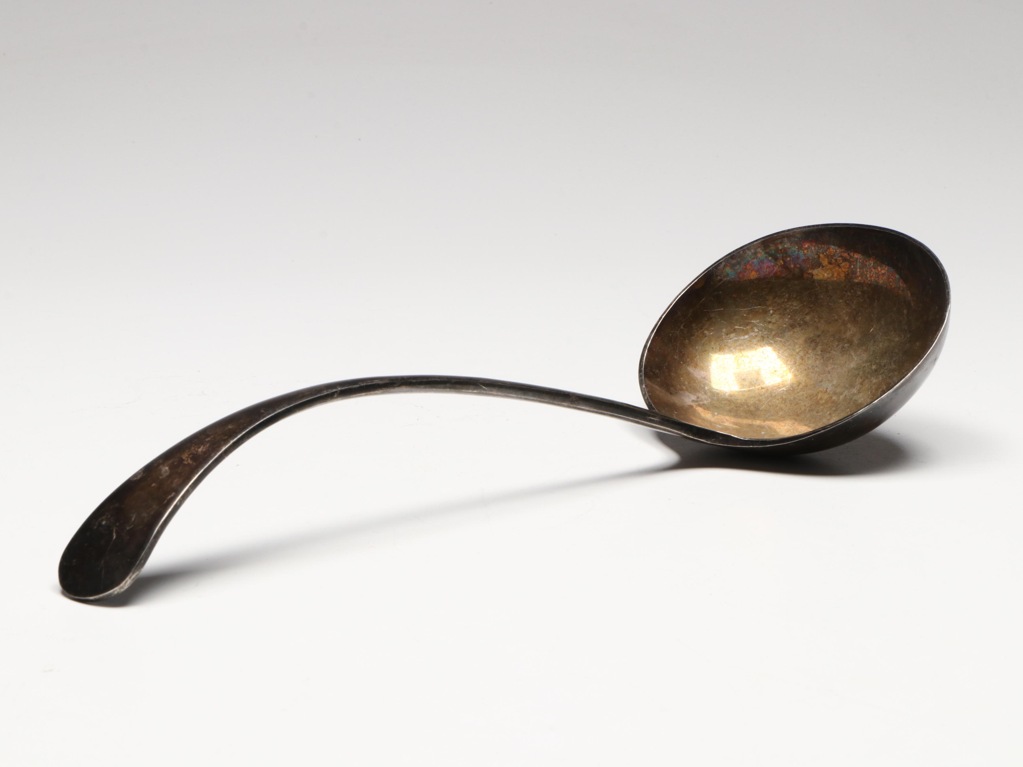 Meriden Company Teapot with Other Silver Plate Tableware