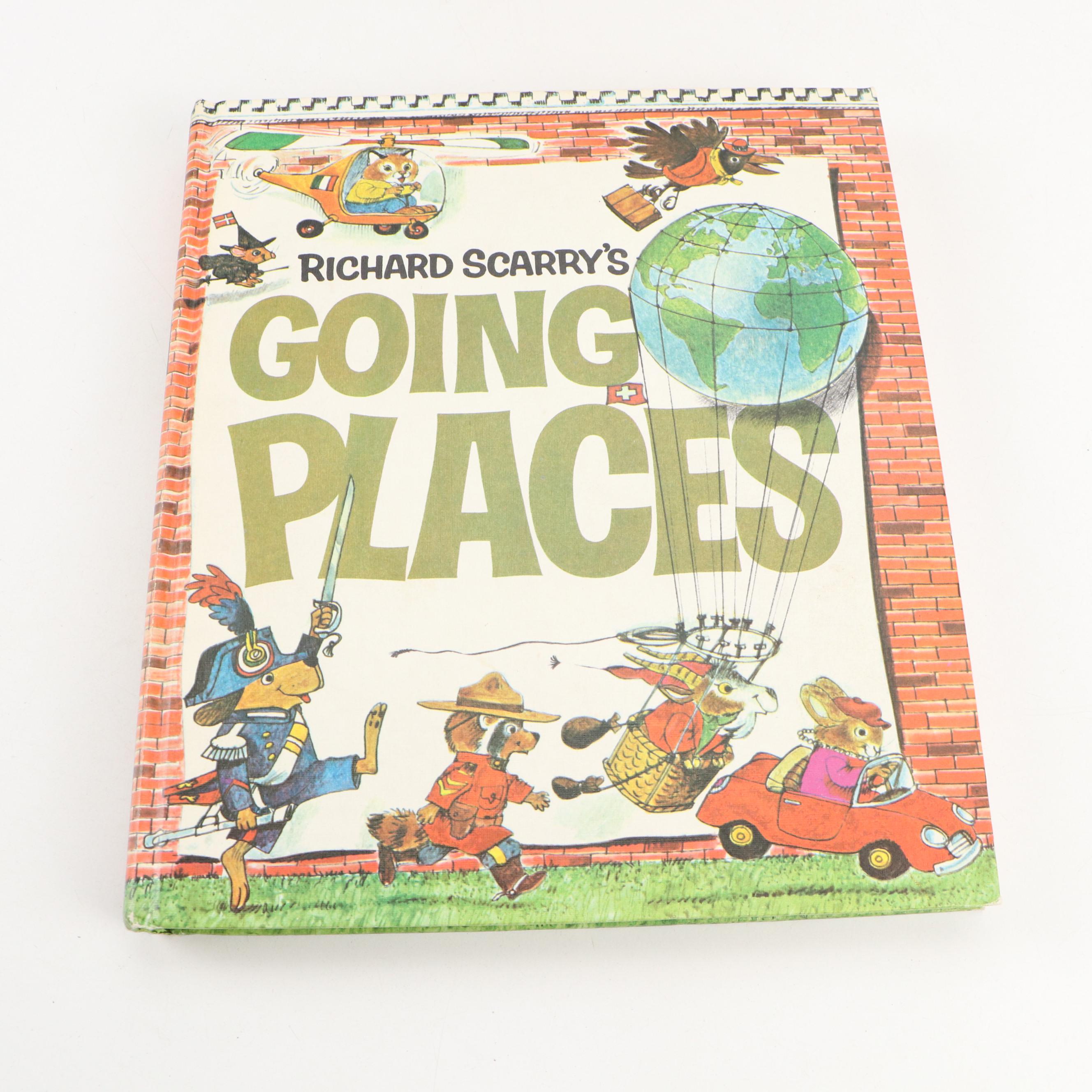 "Look & Learn Library" by Richard Scarry with More Children's Books