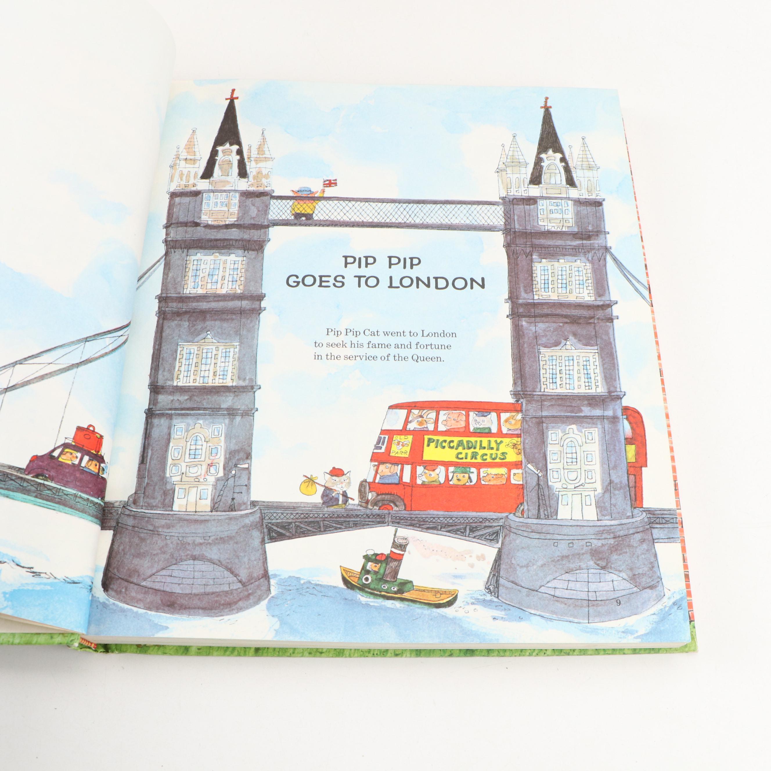 "Look & Learn Library" by Richard Scarry with More Children's Books