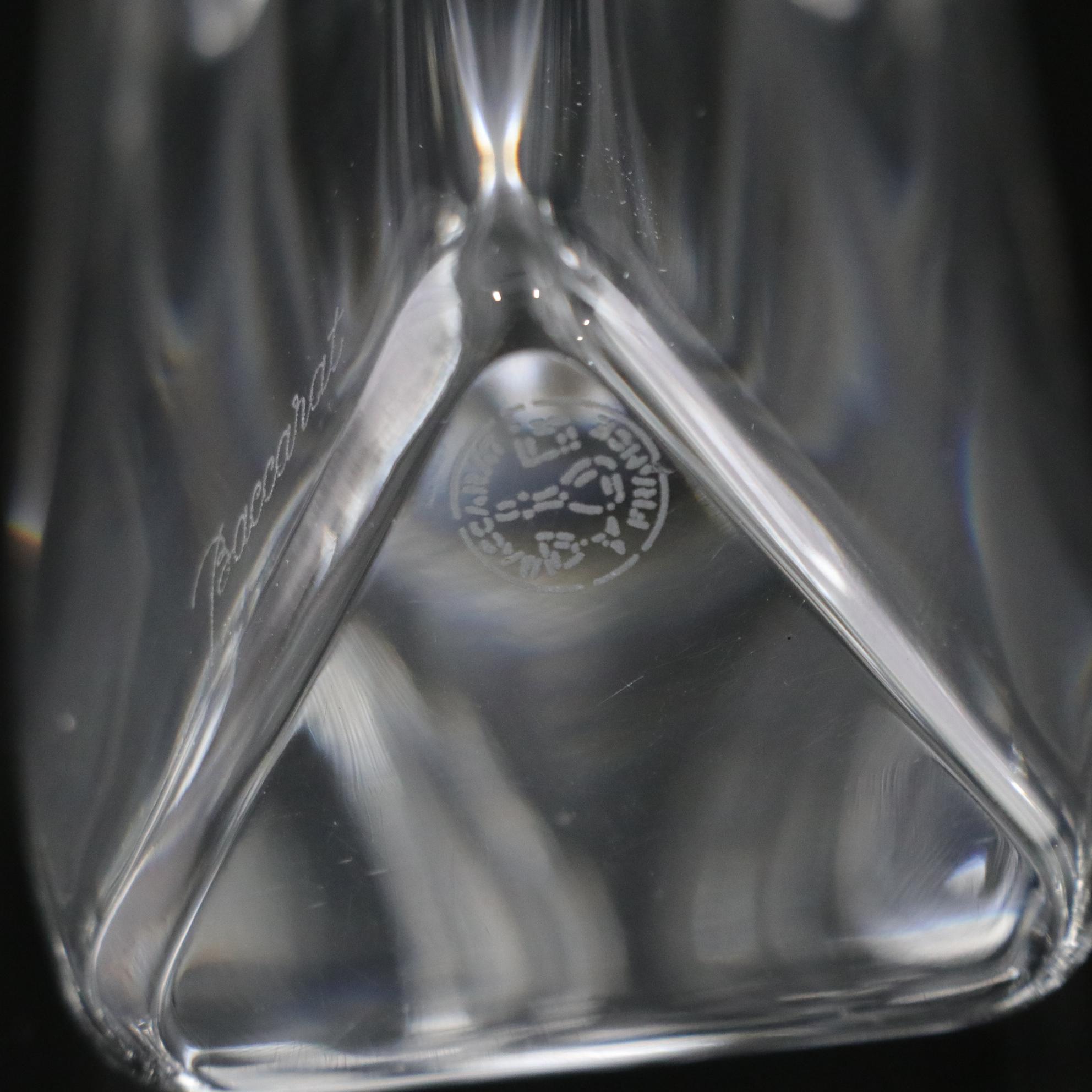 Baccarat Crystal "Rose" Bud Vase