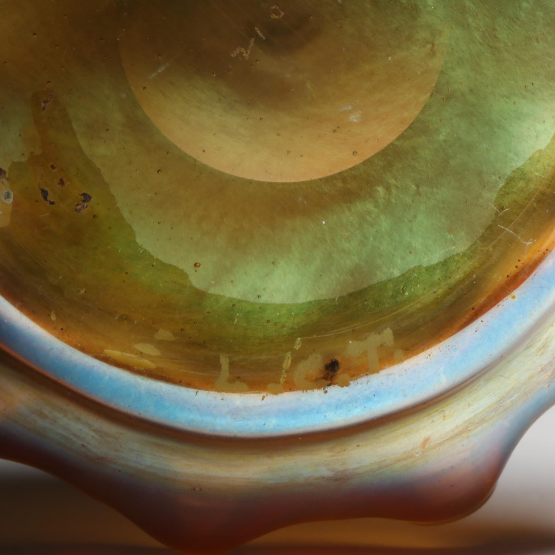 Louis Comfort Tiffany Favrile Art Glass Bowls