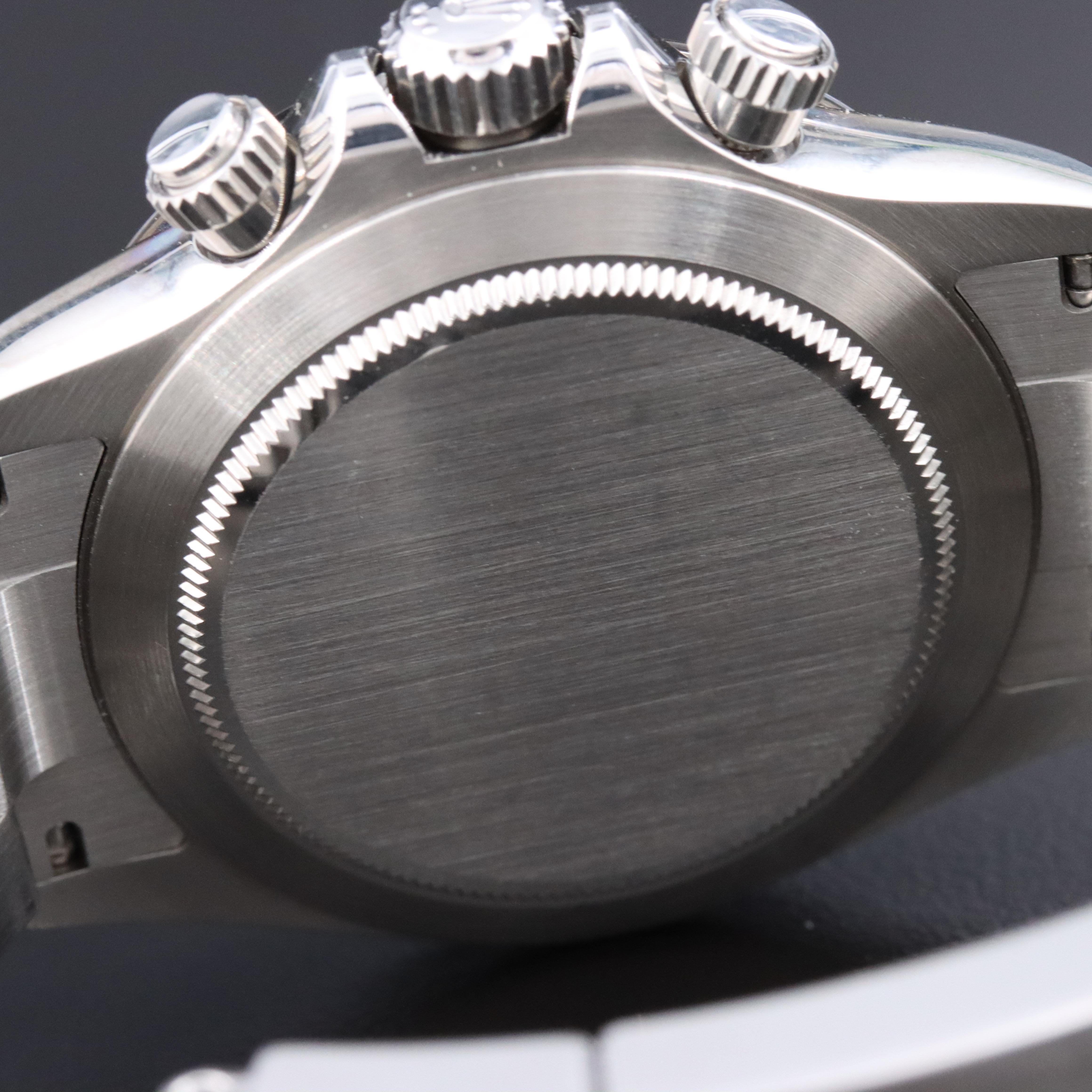 Rolex Daytona Chronograph Cosmograph Stainless Steel Watch