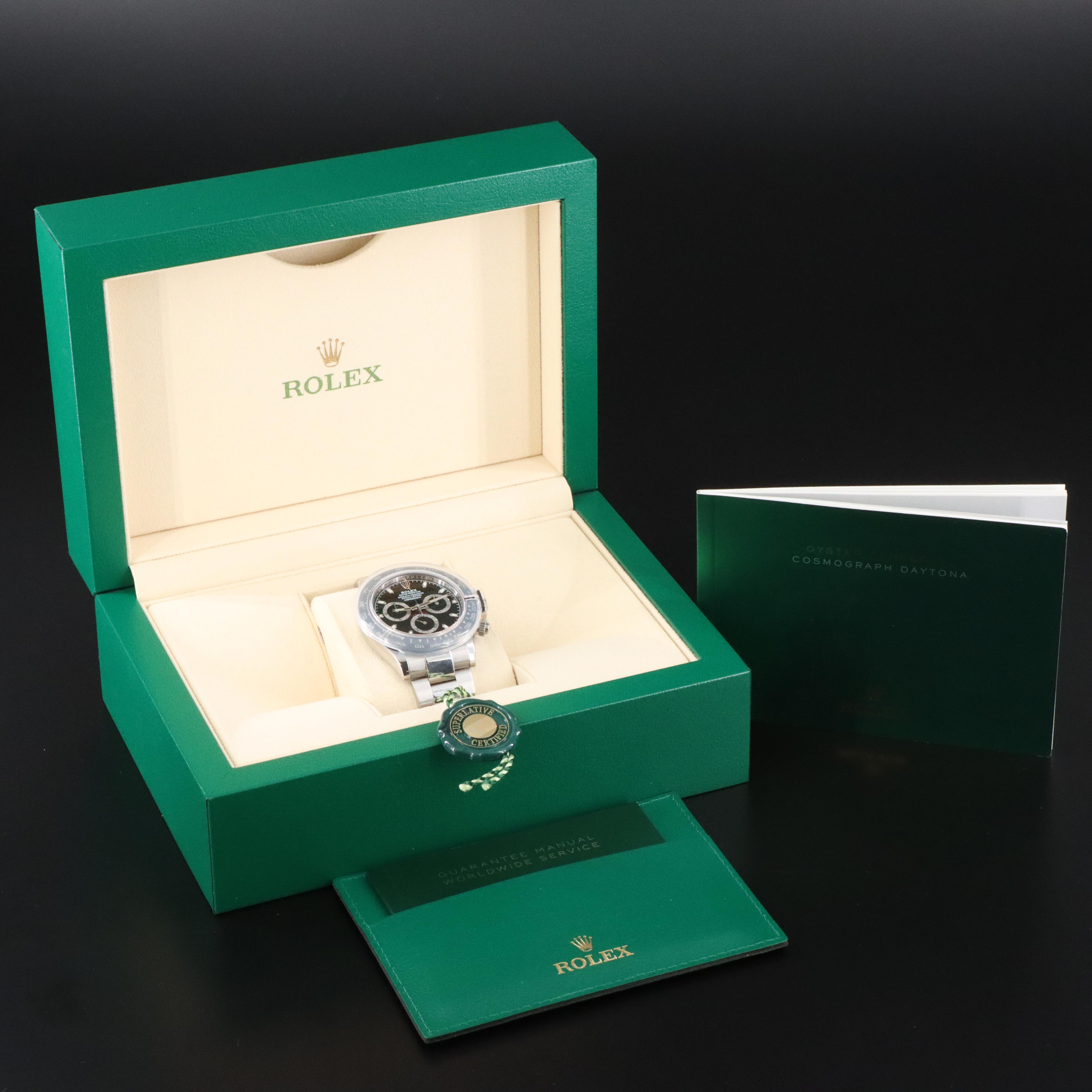 Rolex Daytona Chronograph Cosmograph Stainless Steel Watch