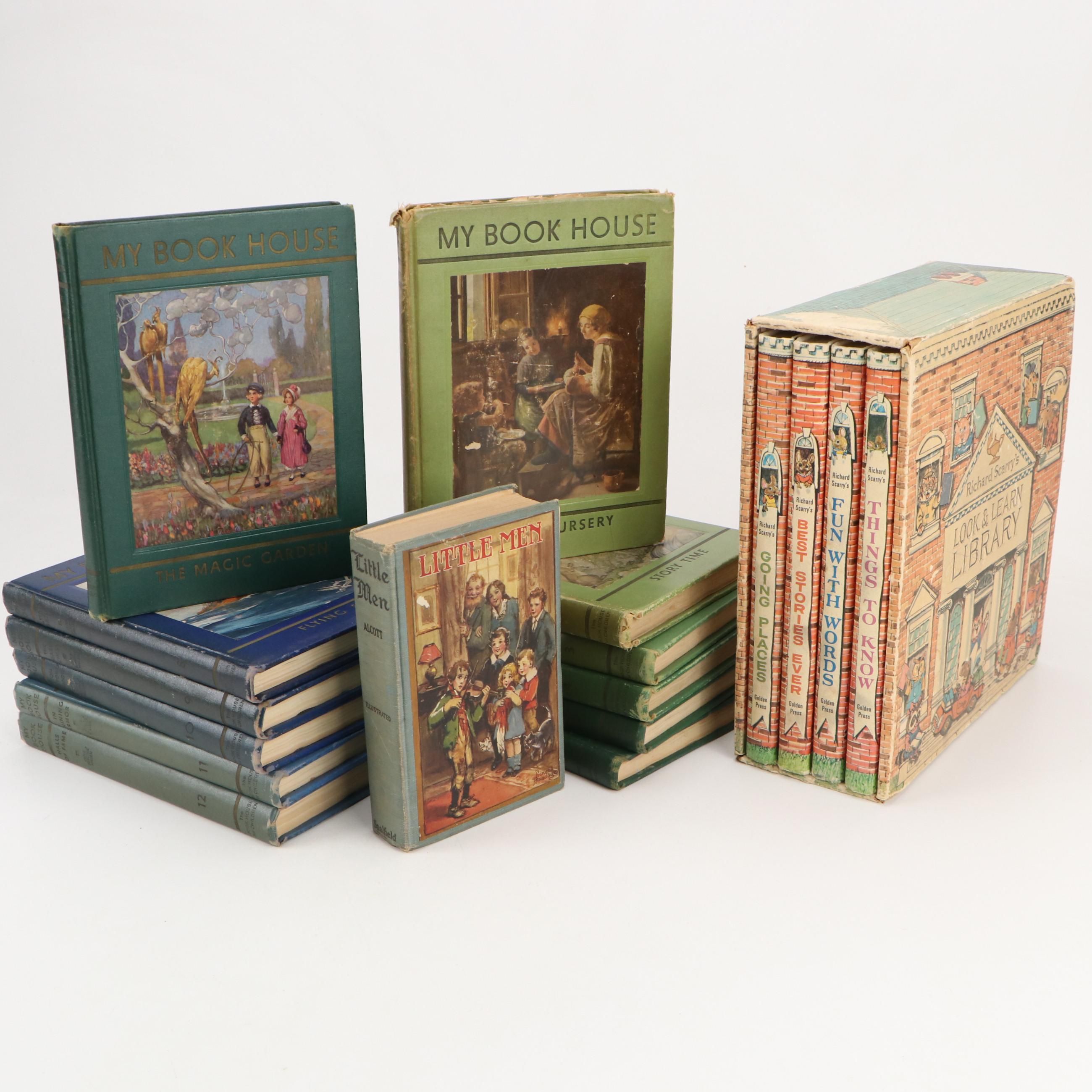 "Look & Learn Library" by Richard Scarry with More Children's Books