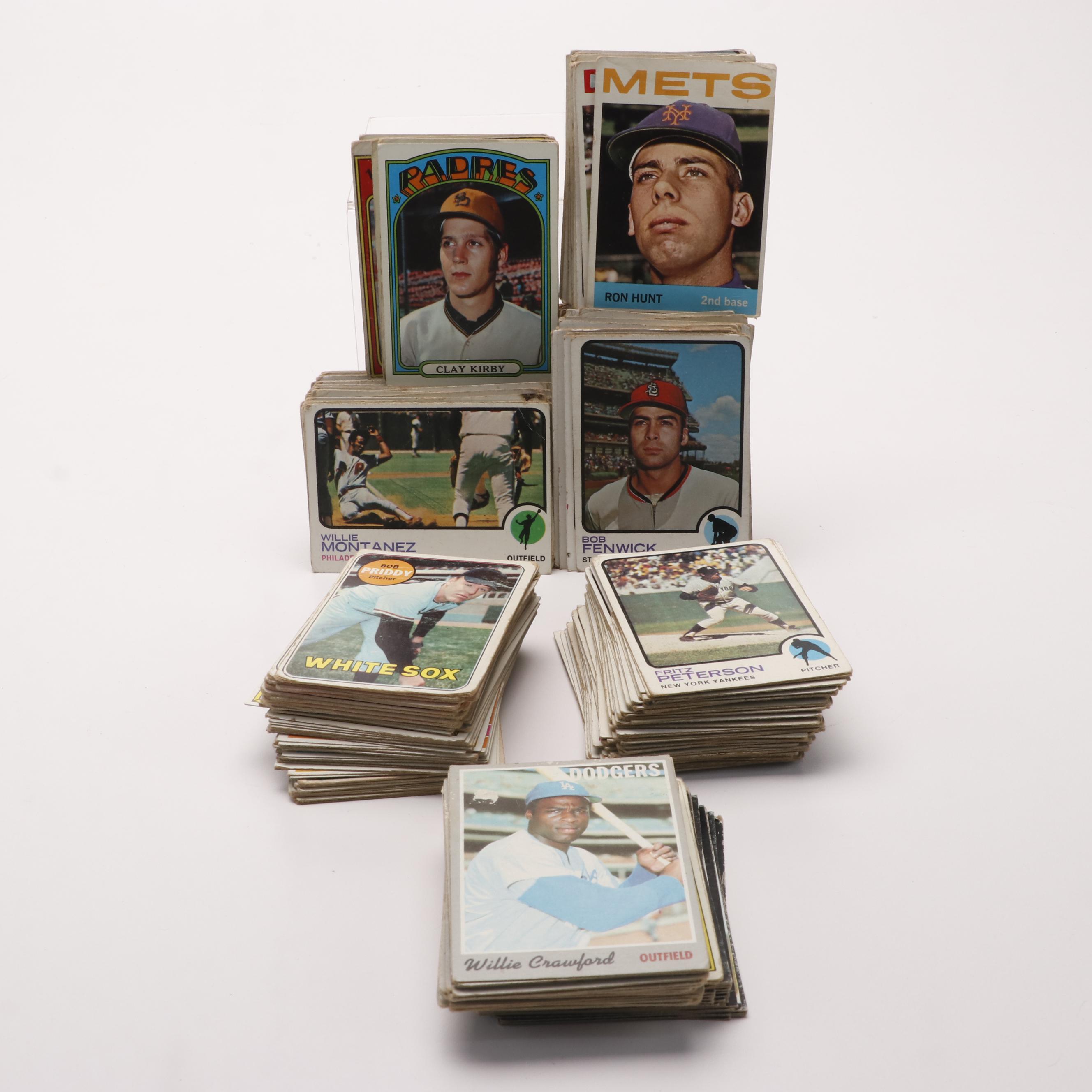 Large Group of Topps Baseball Cards, 1957 to 1980, and More