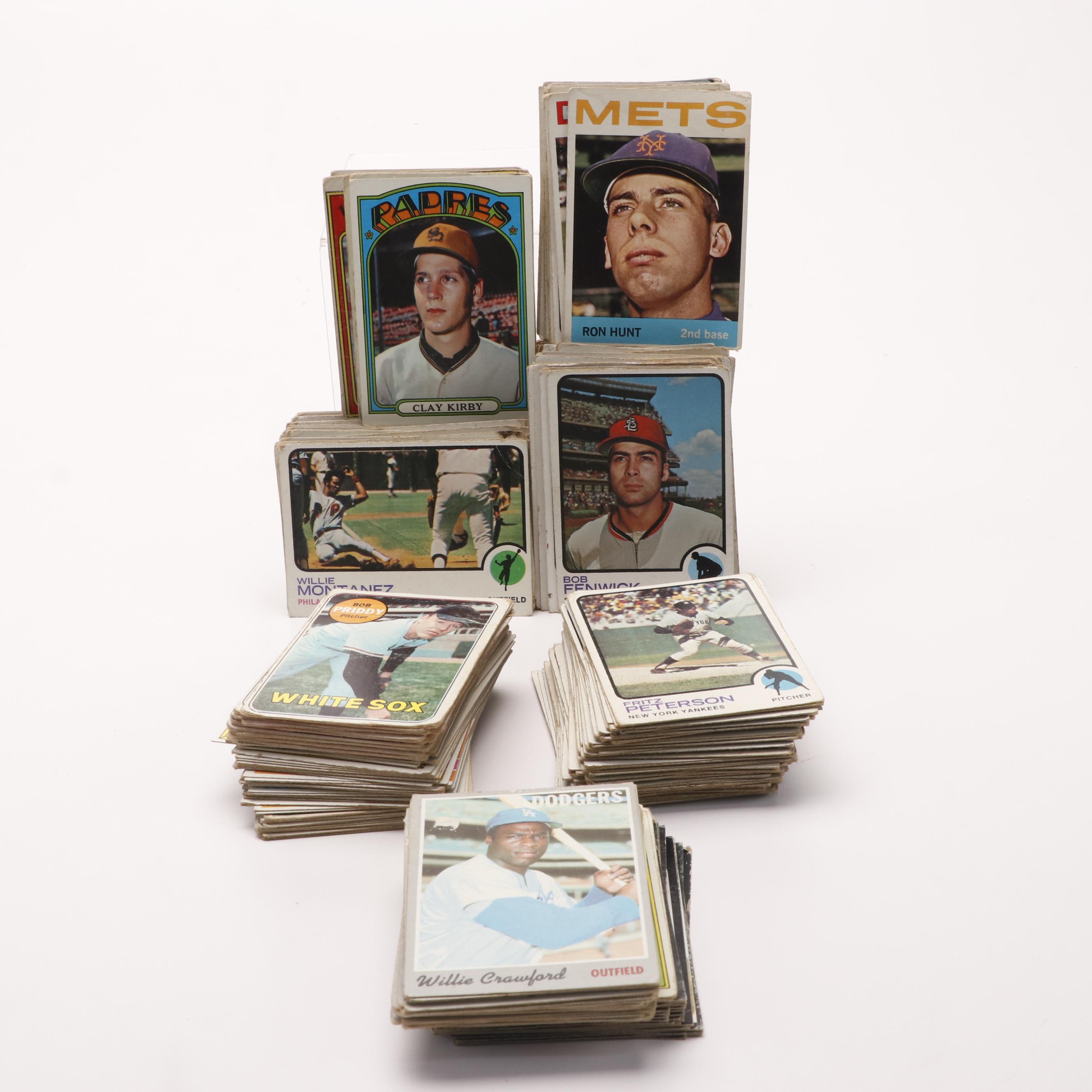 Large Group of Topps Baseball Cards, 1957 to 1980, and More