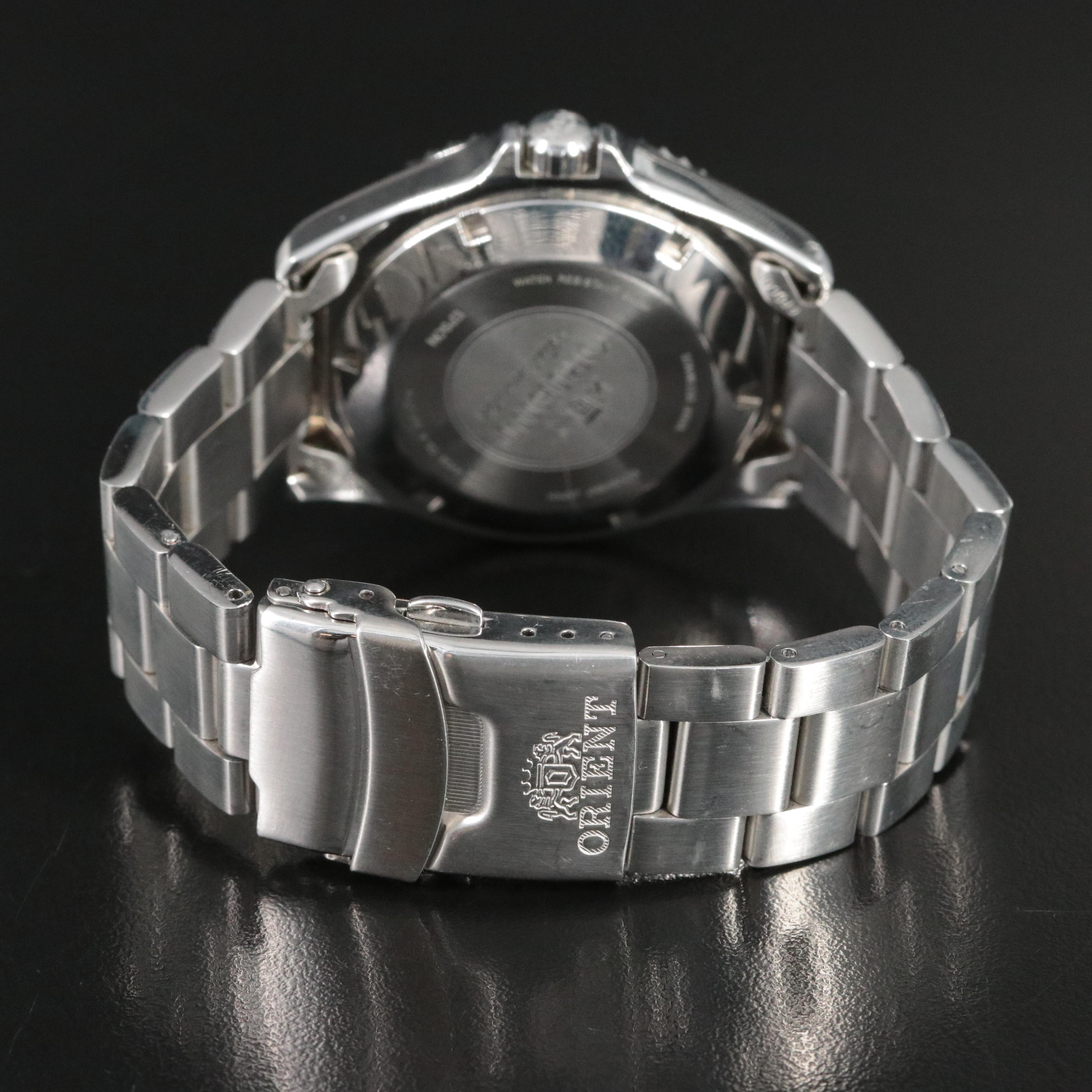 Orient Diver Marko II Blue Pepsi Steel 41mm Automatic Watch