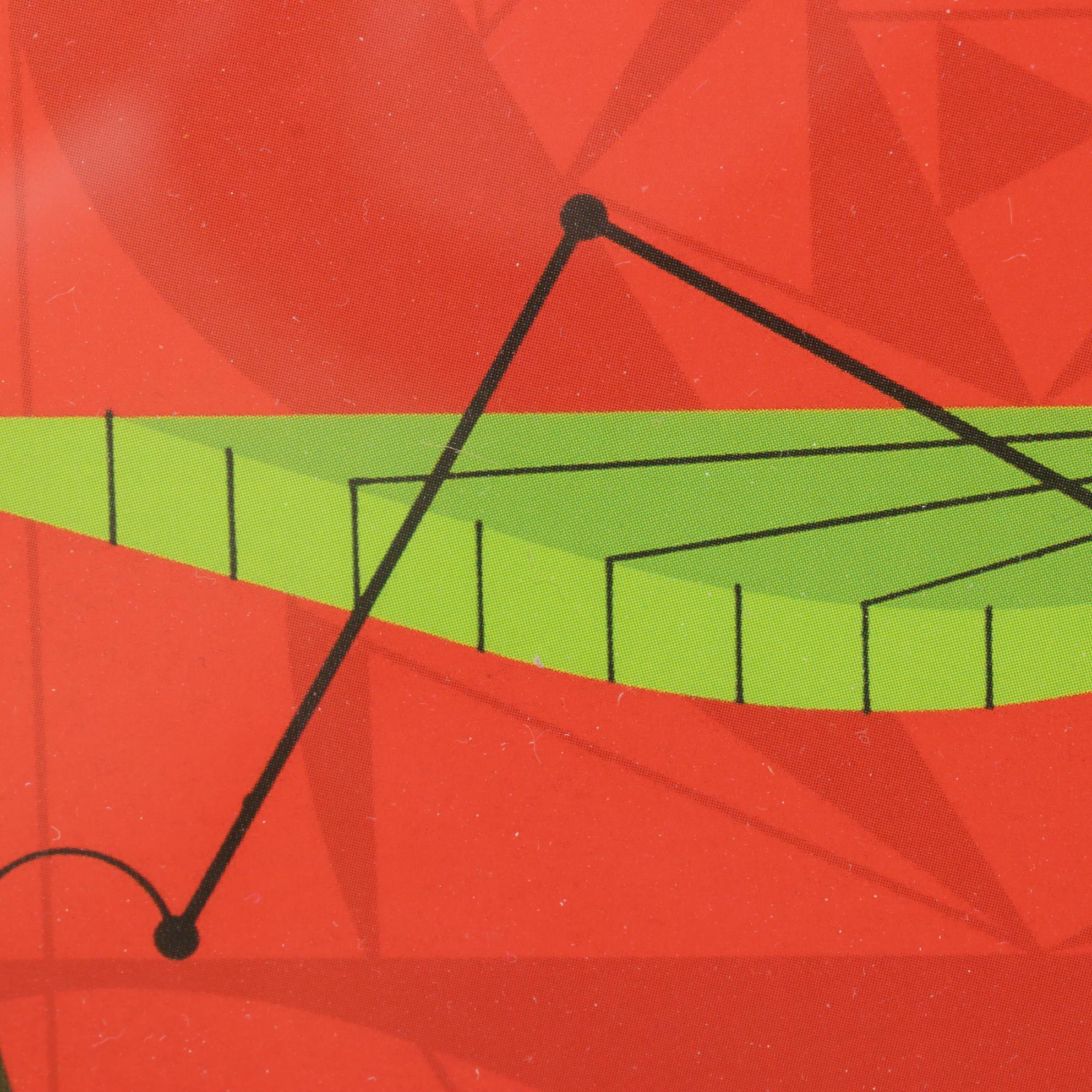 Charley Harper Offset Lithograph "Wedding Feast"