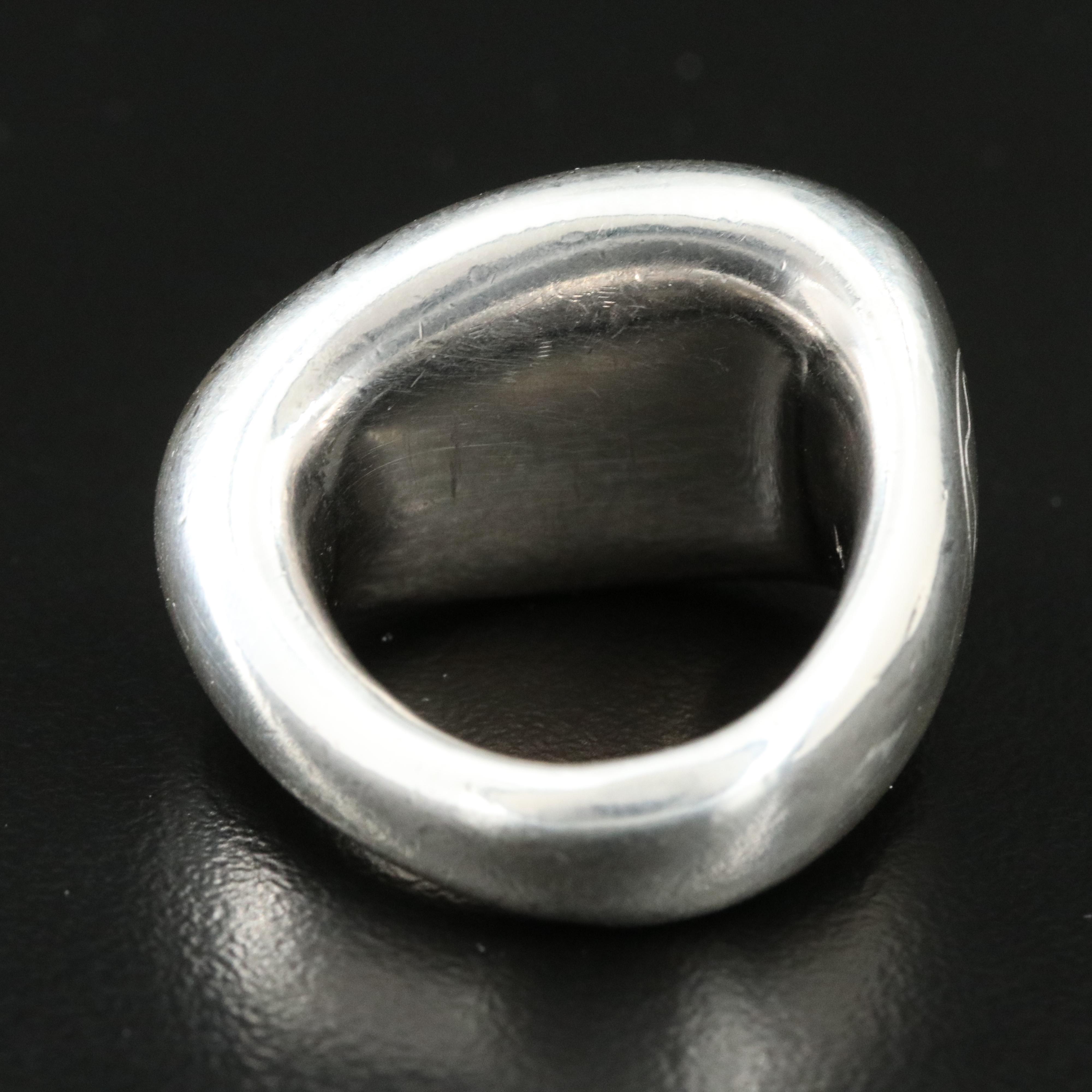 Montblanc Sterling Sculptural Ring