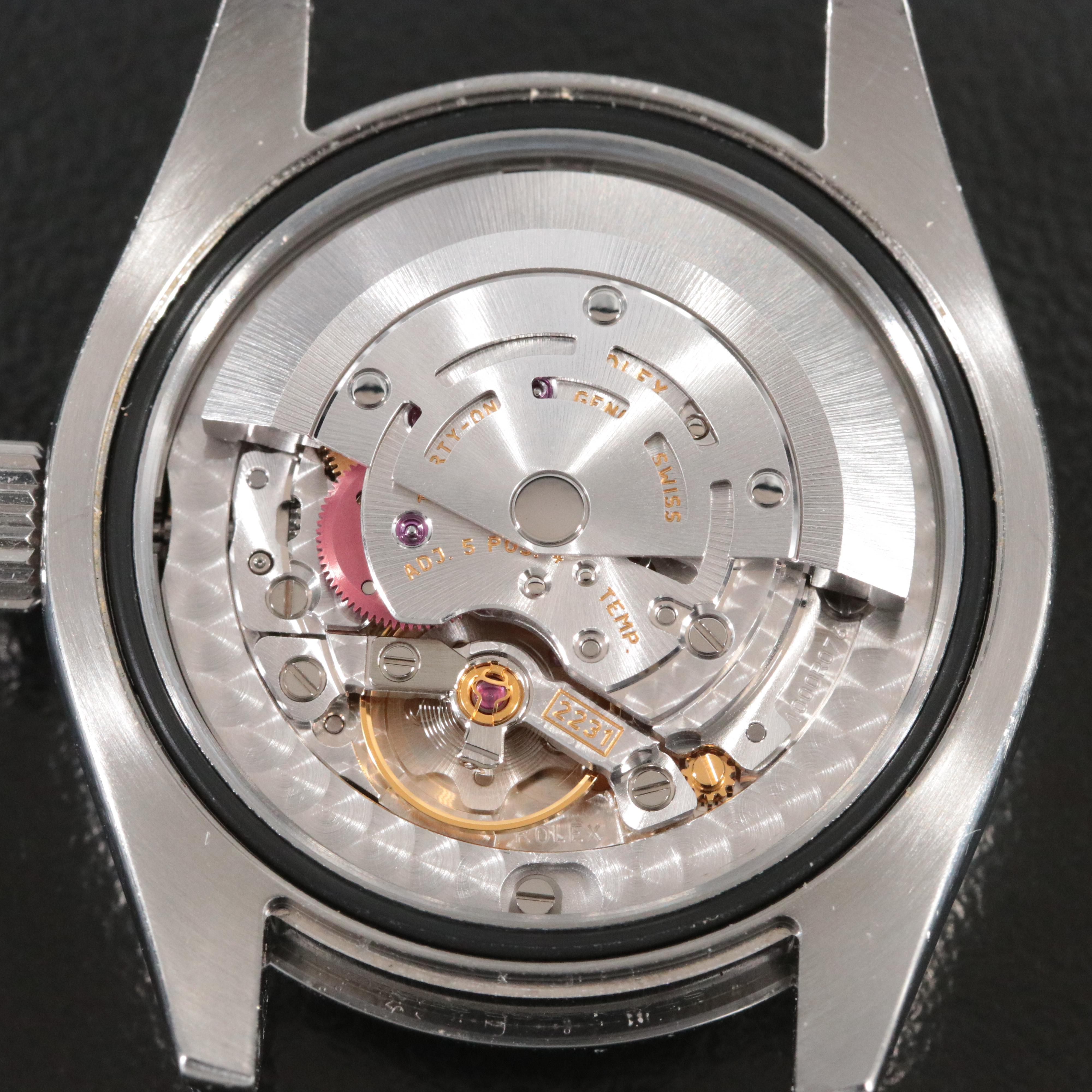 Rolex Oyster Perpetual 31 177200 Blue Dial Steel Automatic Watch