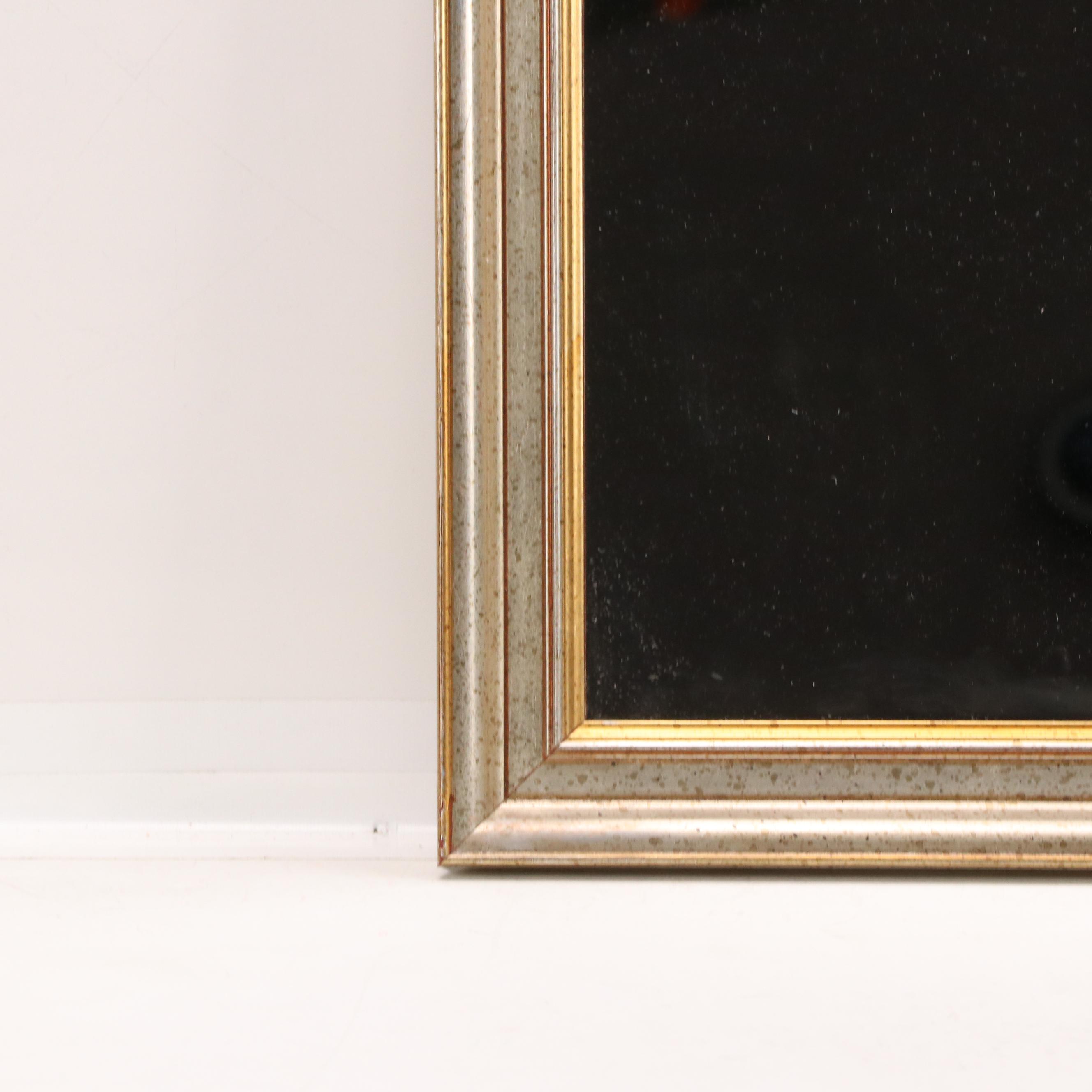 Wall Mirror and Rand McNally Atlas Map of Africa