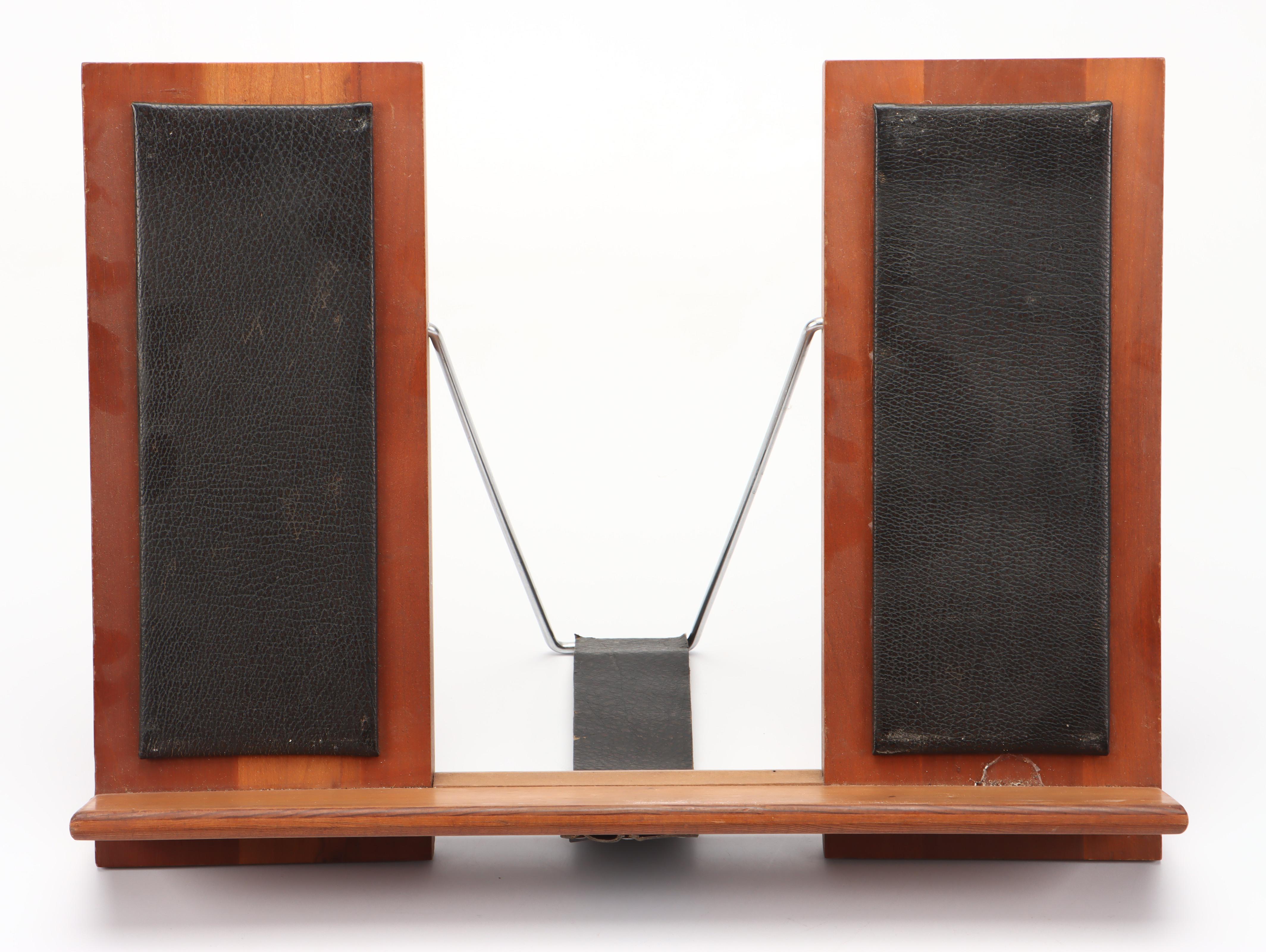 Wersch Who Cares? Wall Clock with Other Wooden Stand, Mid-20th Century