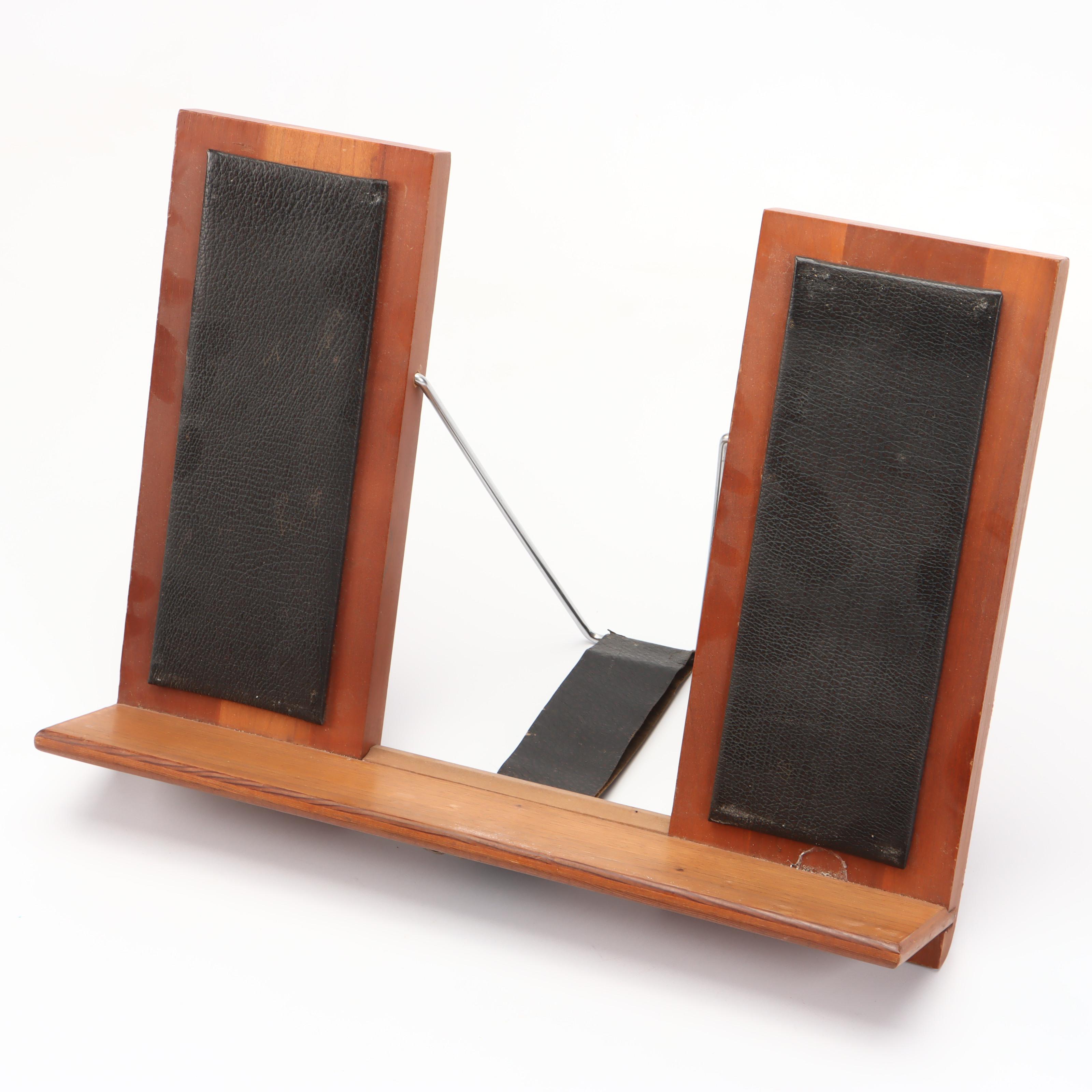 Wersch Who Cares? Wall Clock with Other Wooden Stand, Mid-20th Century