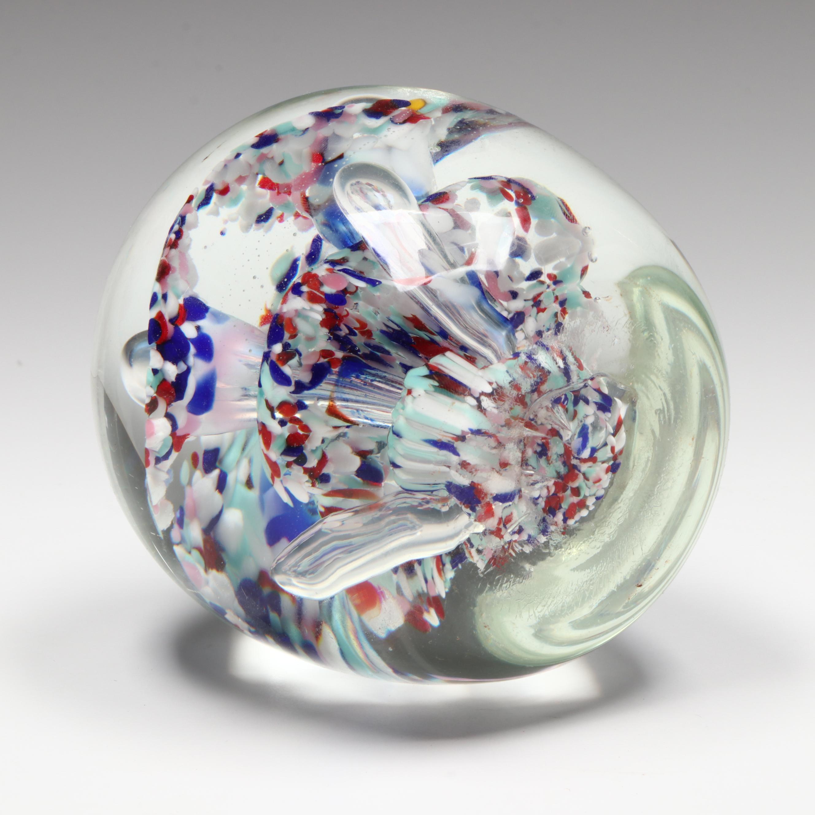 Boyer Glassworks with Other Decorative Paperweights