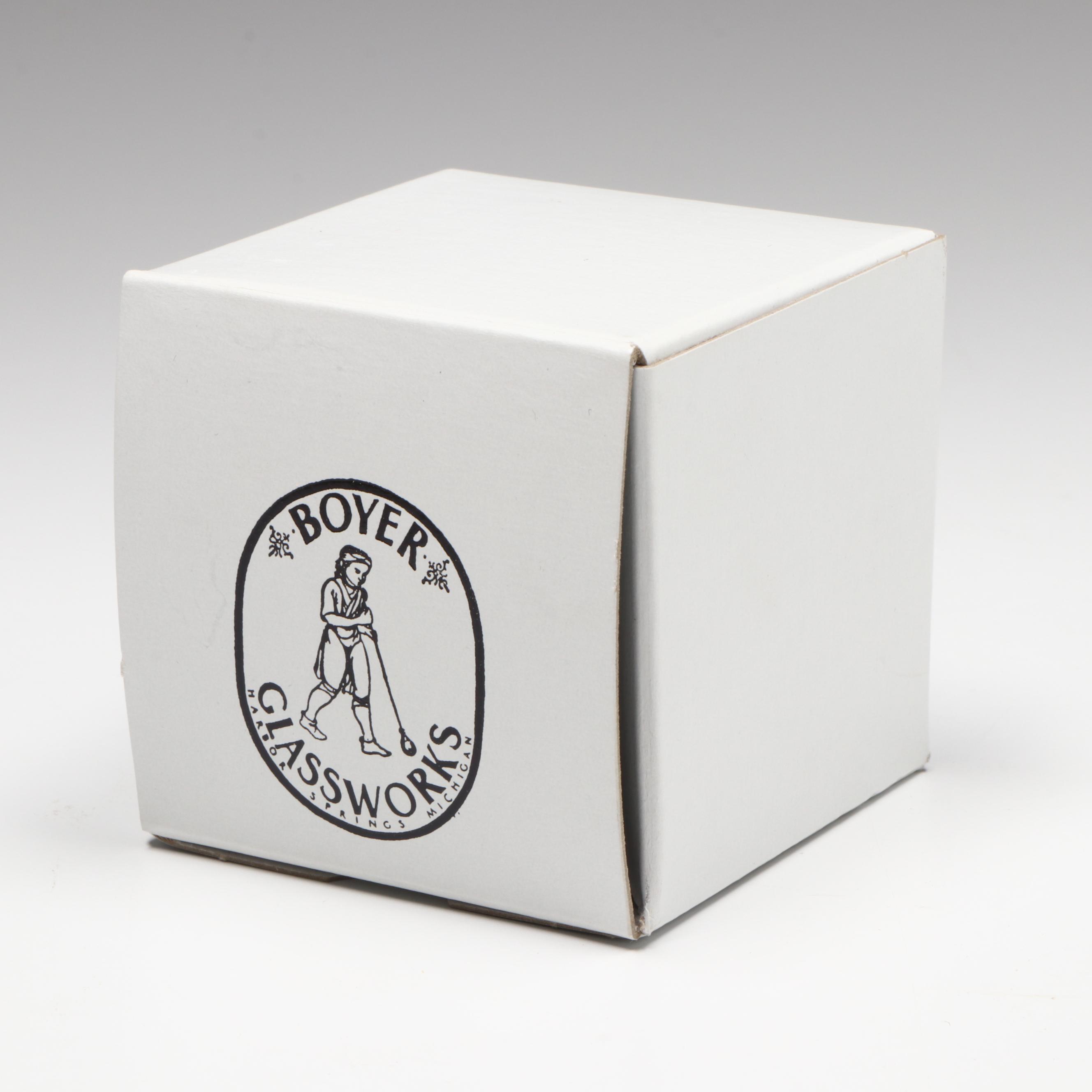 Boyer Glassworks with Other Decorative Paperweights