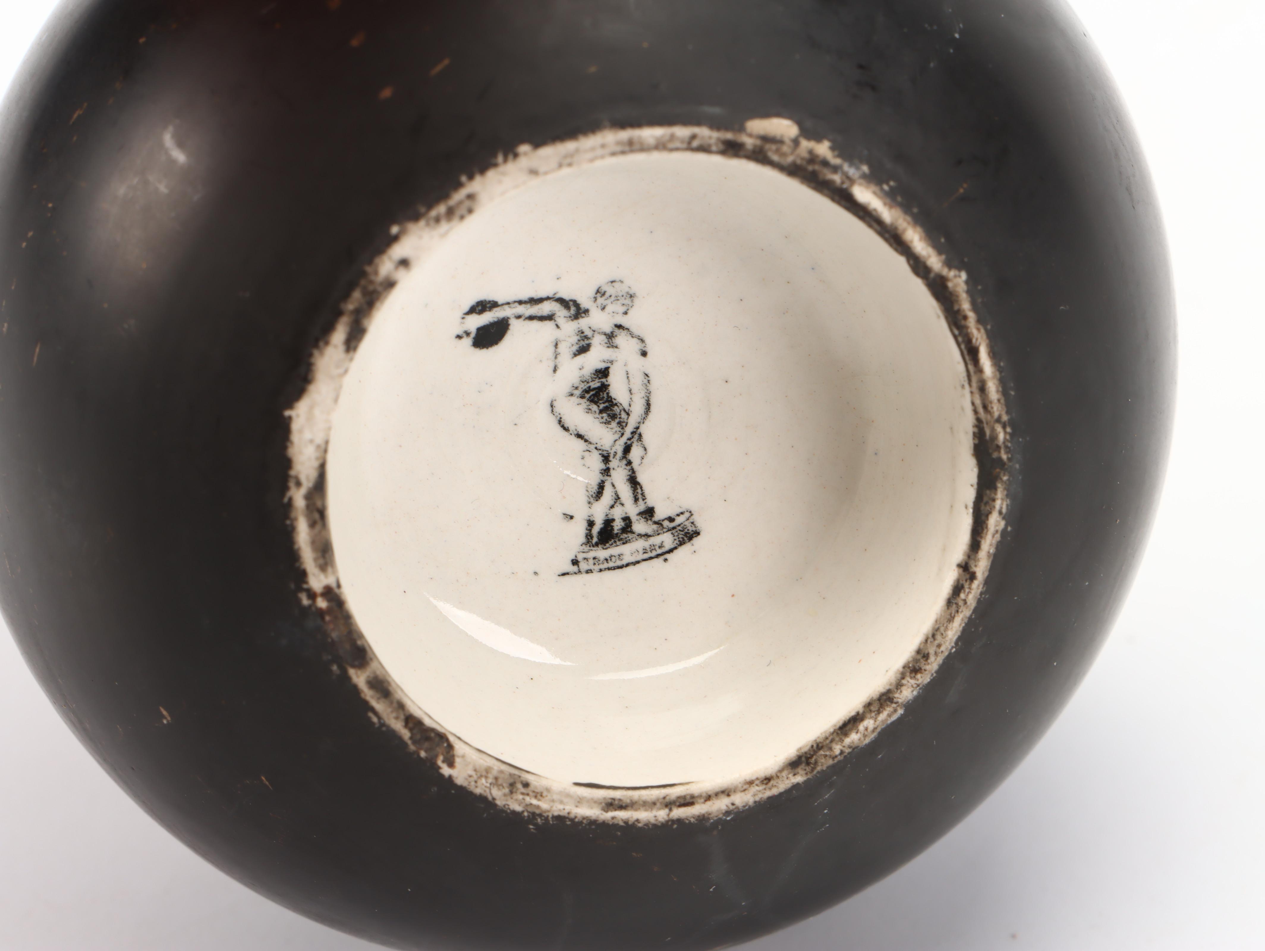 Felix & Richard Pratt "Etruscan" Match Striker and Other Prattware Mustard Pots