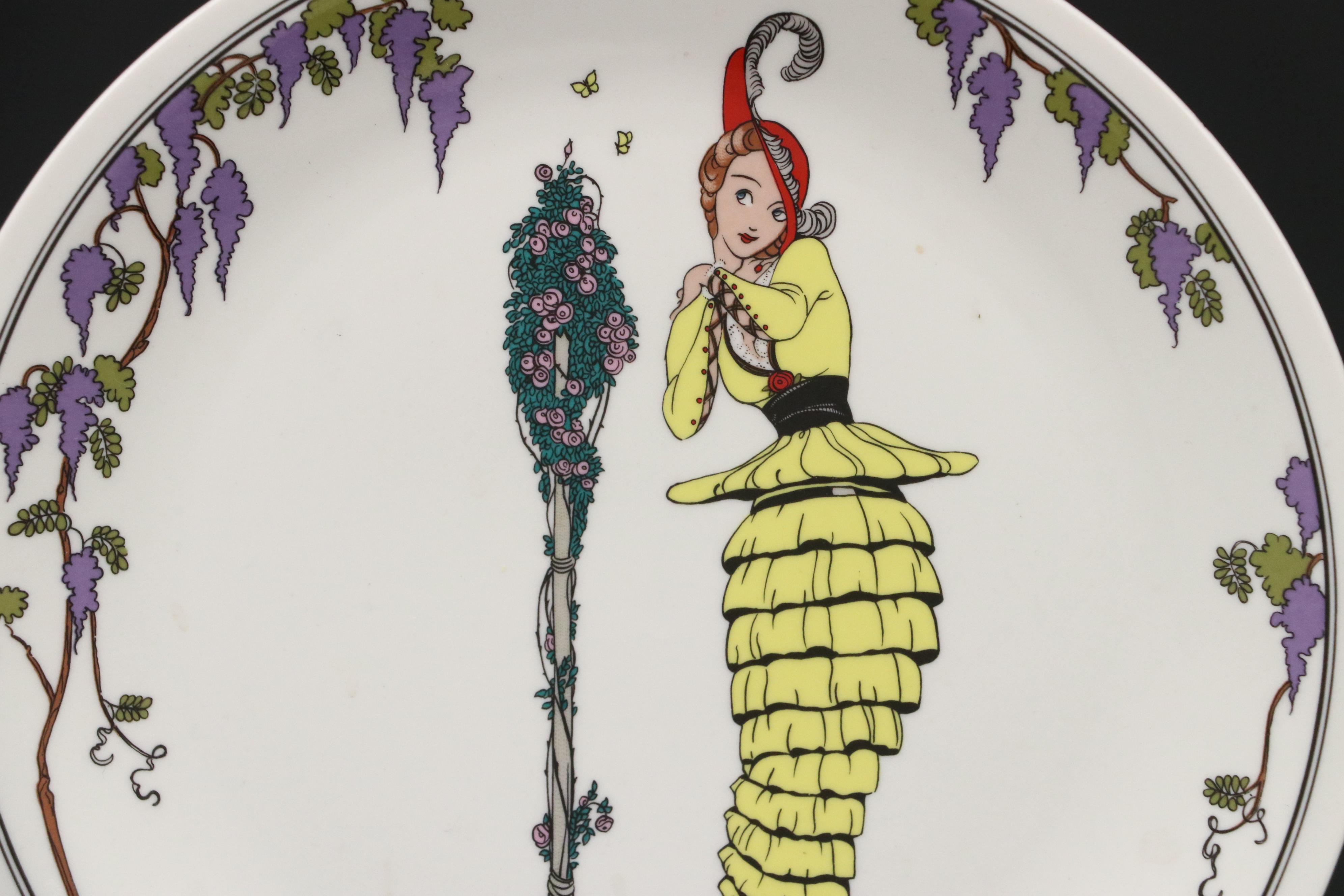 Villeroy & Boch "Design 1900" Porcelain Mugs and Salad Plates