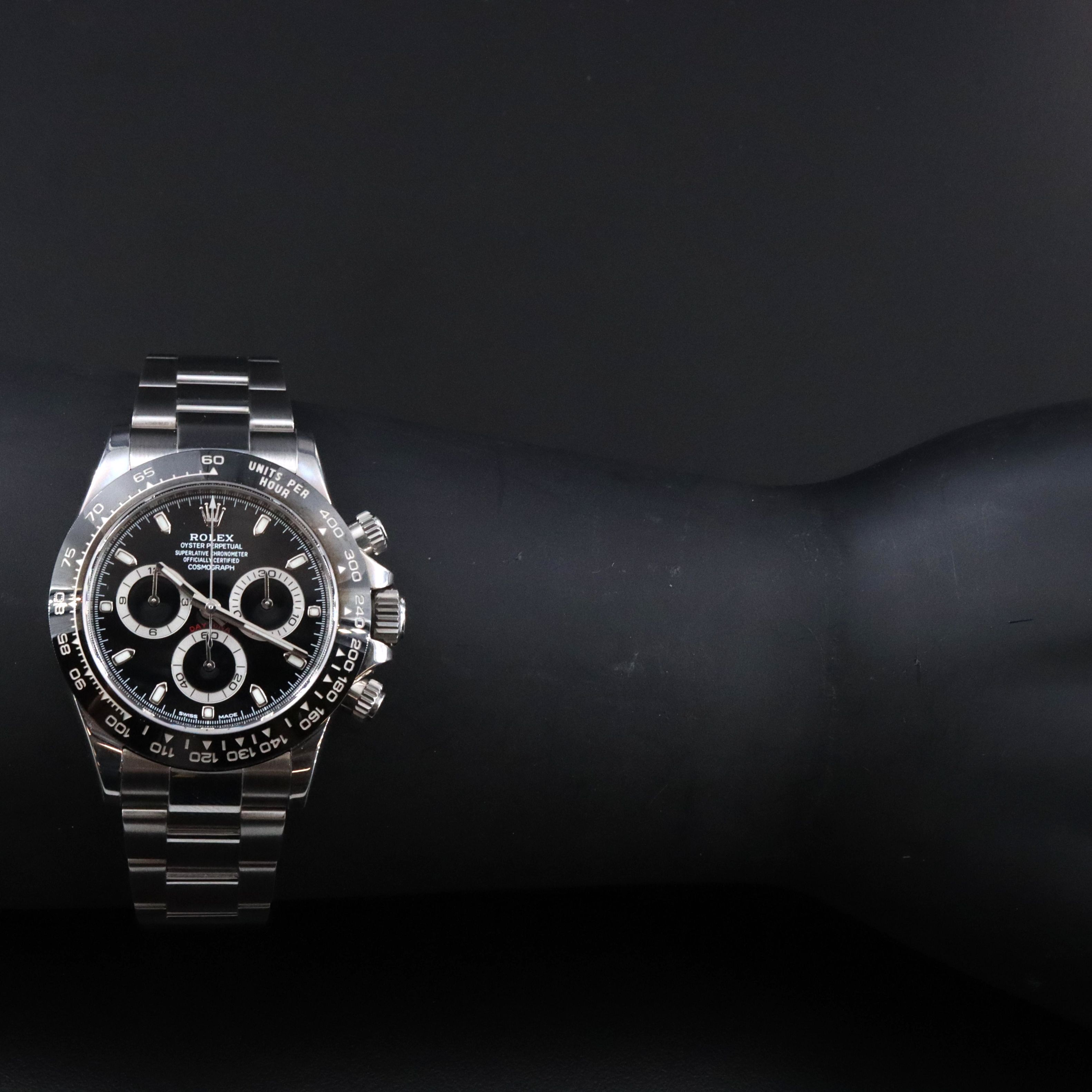 Rolex Daytona Chronograph Cosmograph Stainless Steel Watch