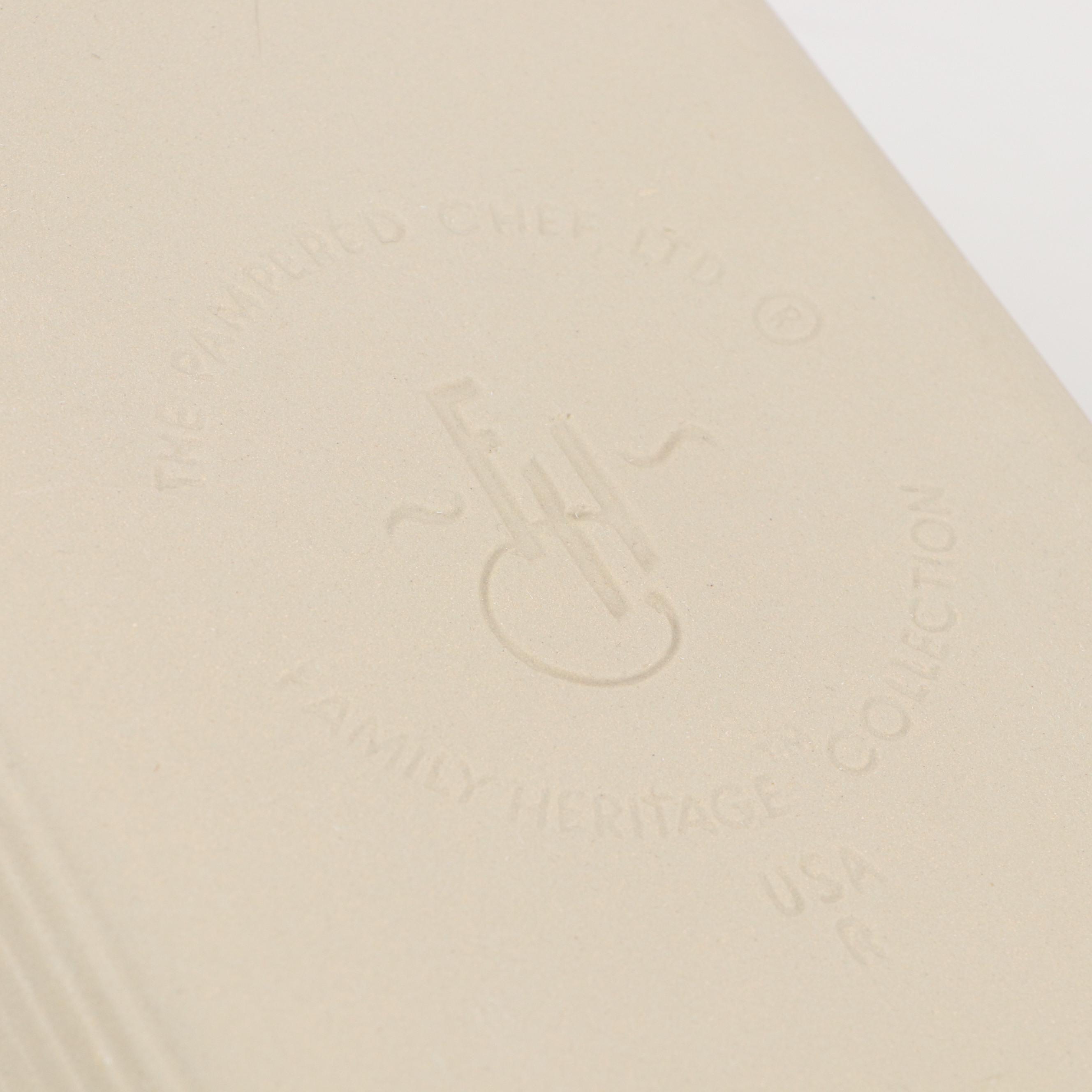 Pampered Chef Stoneware Bakers, Gingerbread House Kit and Quiche Pan