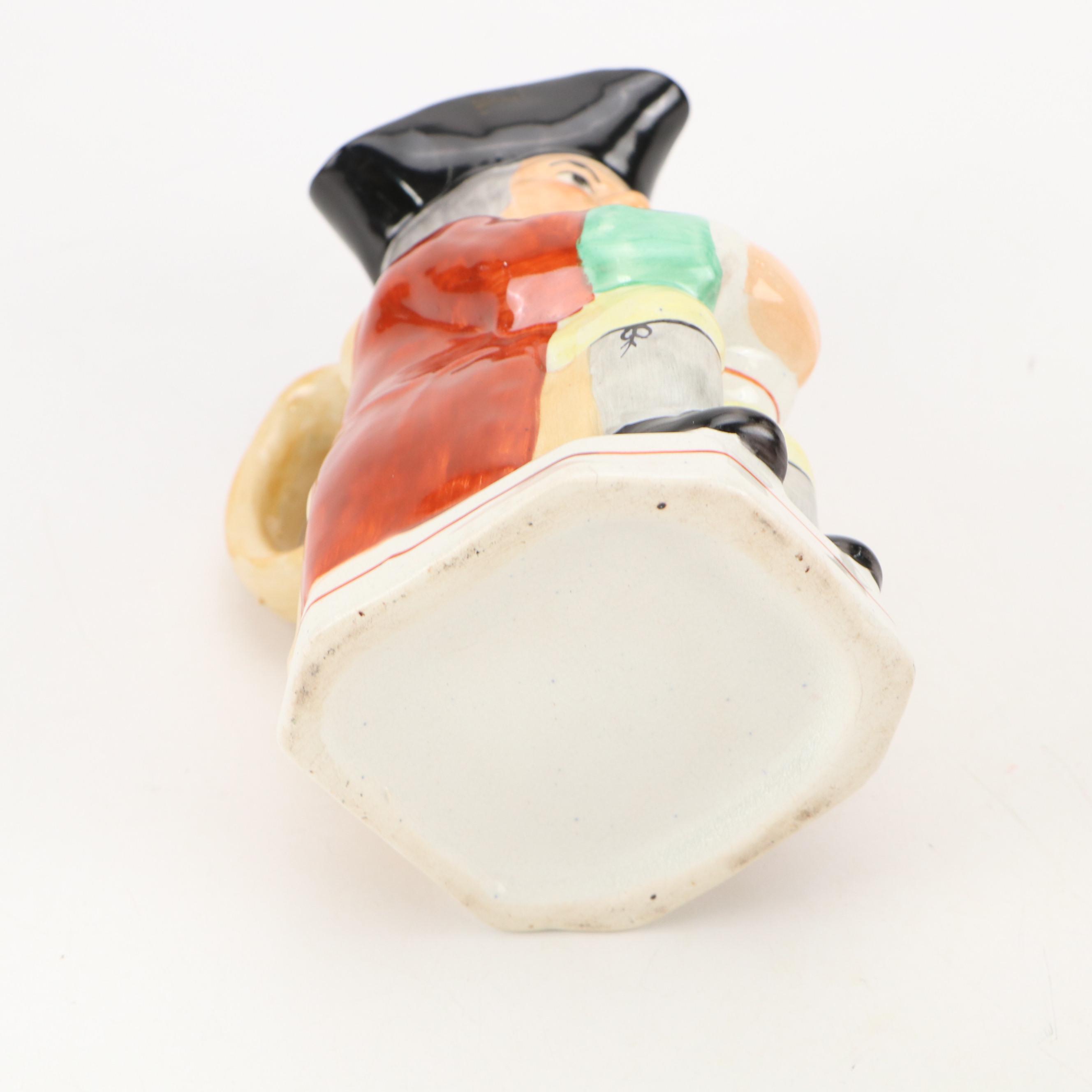 Ceramic Pilgrim Toby Jugs