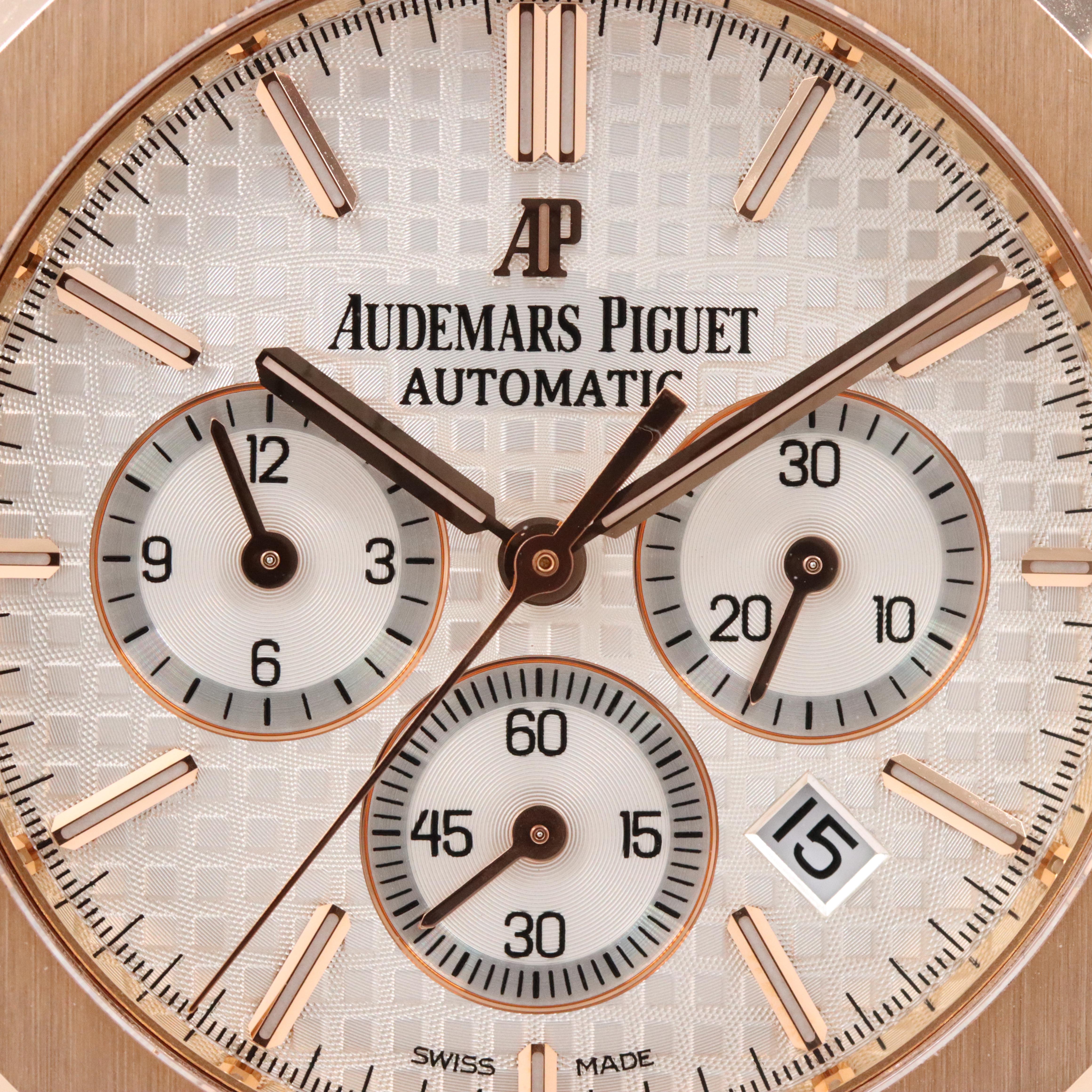 Audemars Piguet Royal Oak 18K Rose Gold 41mm Watch 26320OR.OO.D088CR.01