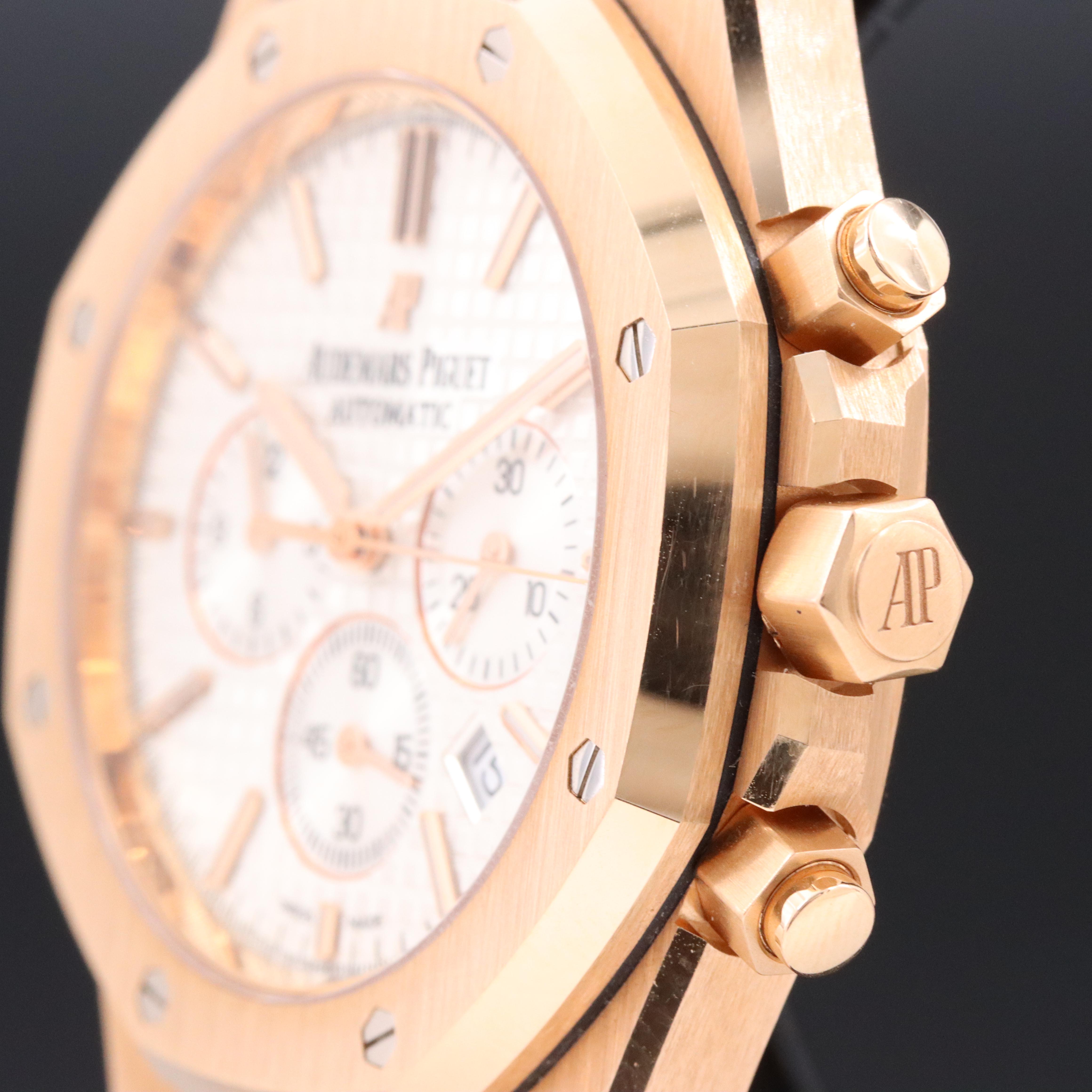 Audemars Piguet Royal Oak 18K Rose Gold 41mm Watch 26320OR.OO.D088CR.01