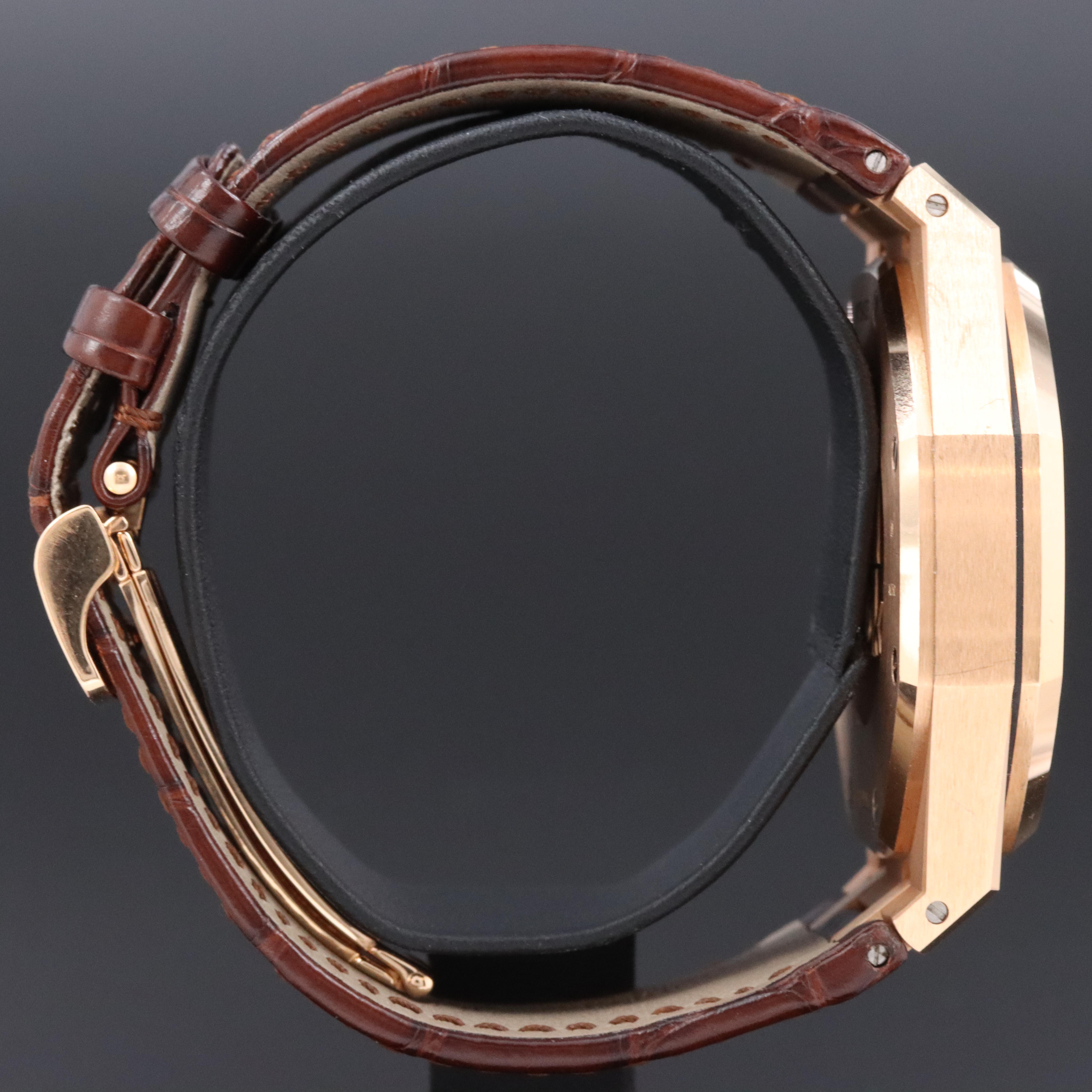 Audemars Piguet Royal Oak 18K Rose Gold 41mm Watch 26320OR.OO.D088CR.01