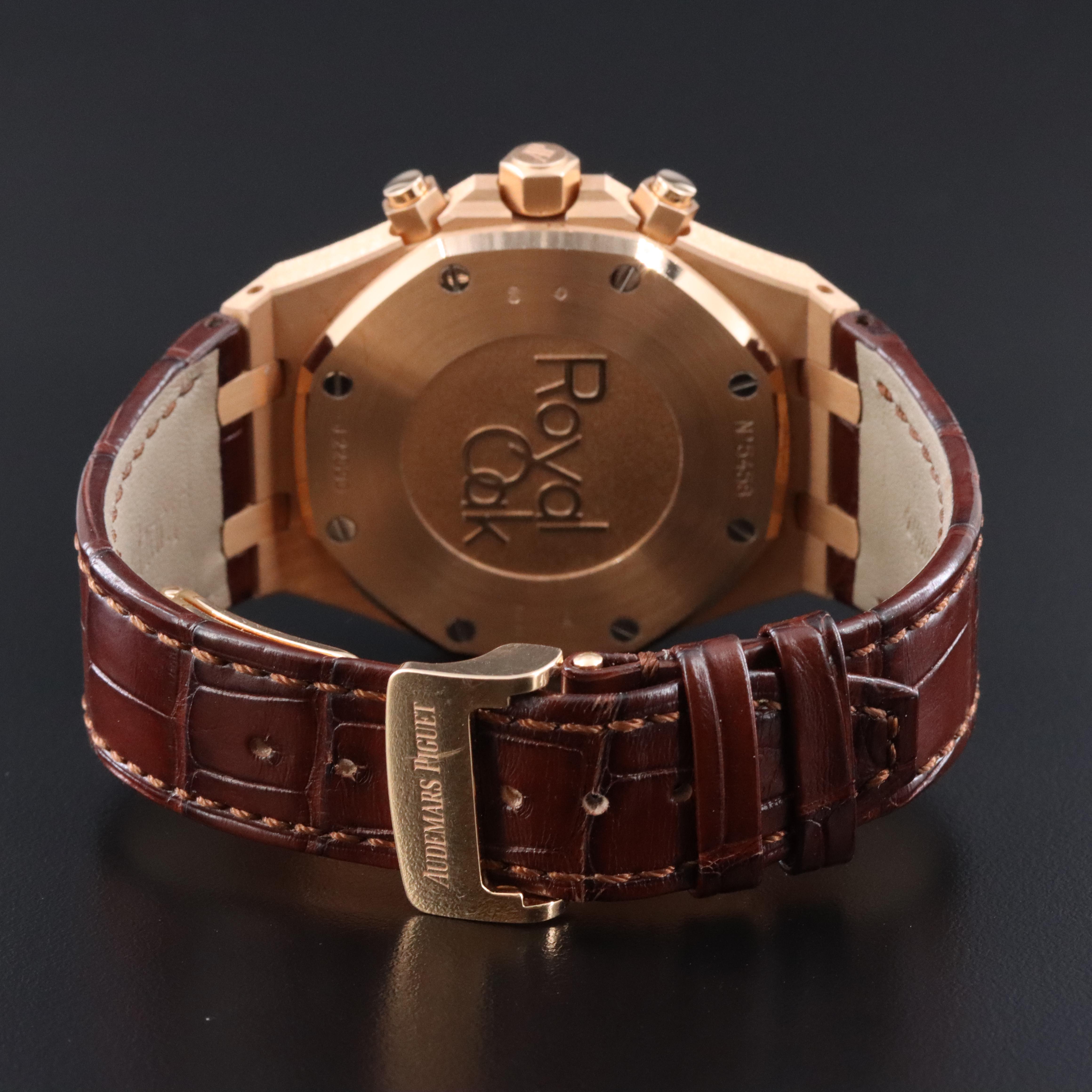 Audemars Piguet Royal Oak 18K Rose Gold 41mm Watch 26320OR.OO.D088CR.01