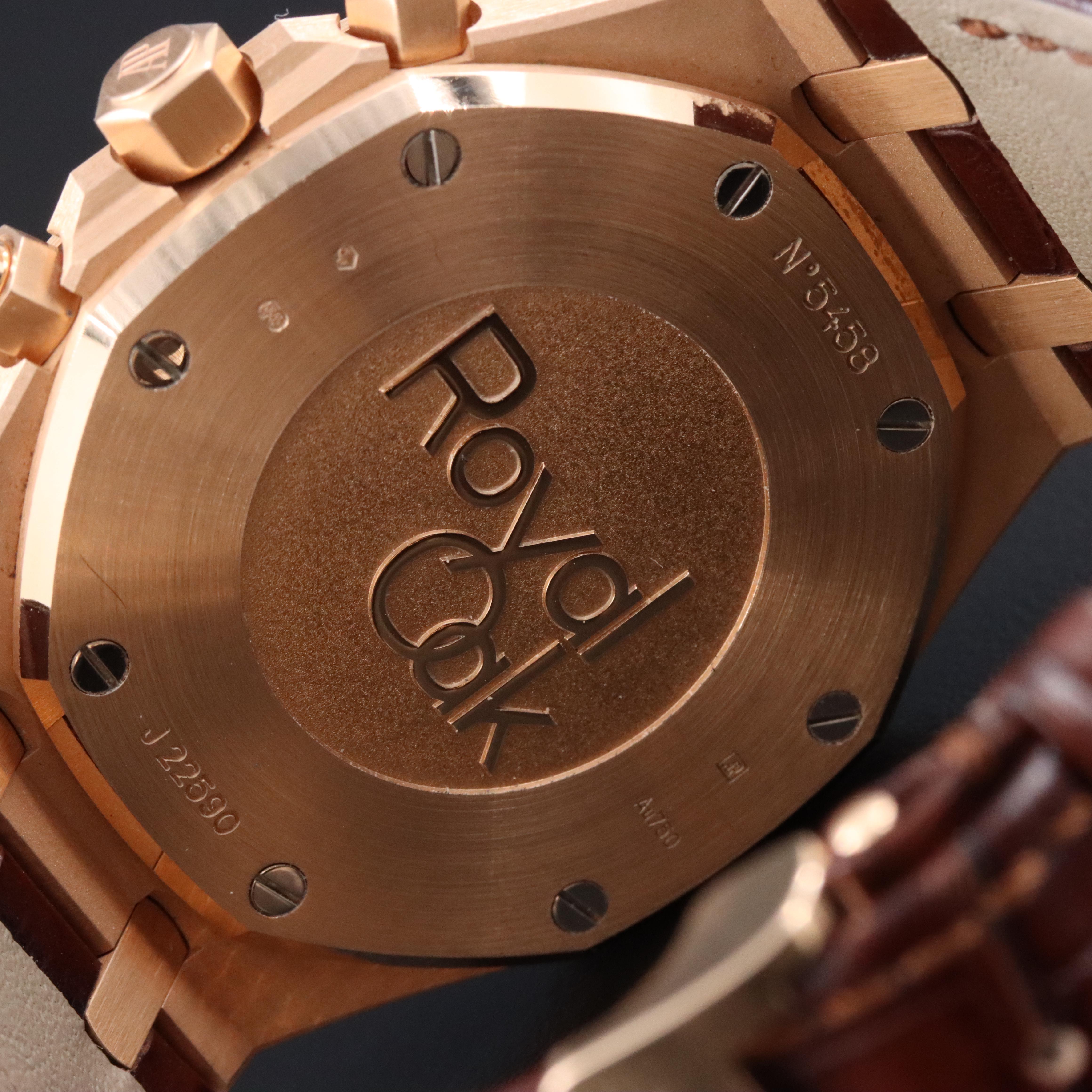 Audemars Piguet Royal Oak 18K Rose Gold 41mm Watch 26320OR.OO.D088CR.01