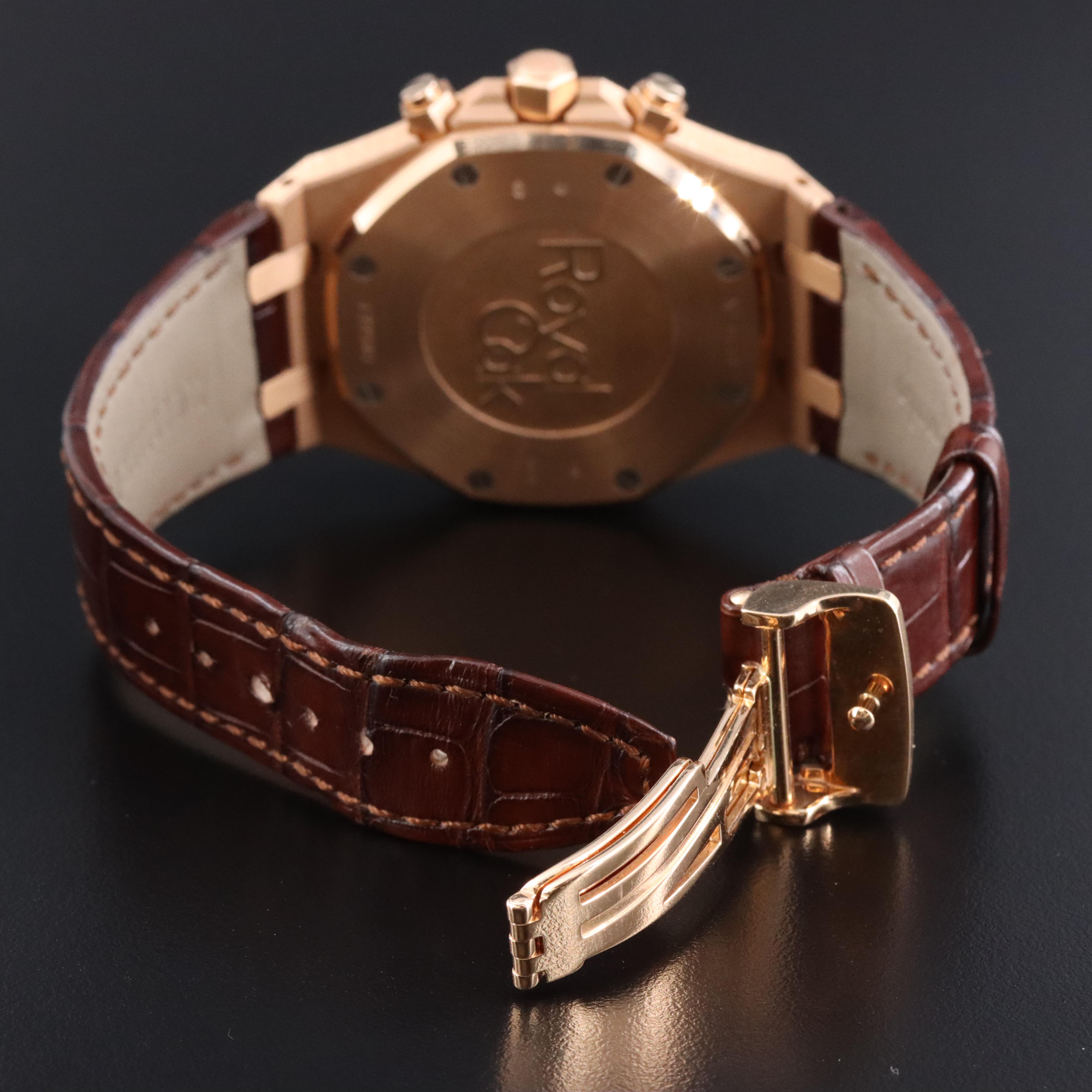 Audemars Piguet Royal Oak 18K Rose Gold 41mm Watch 26320OR.OO.D088CR.01