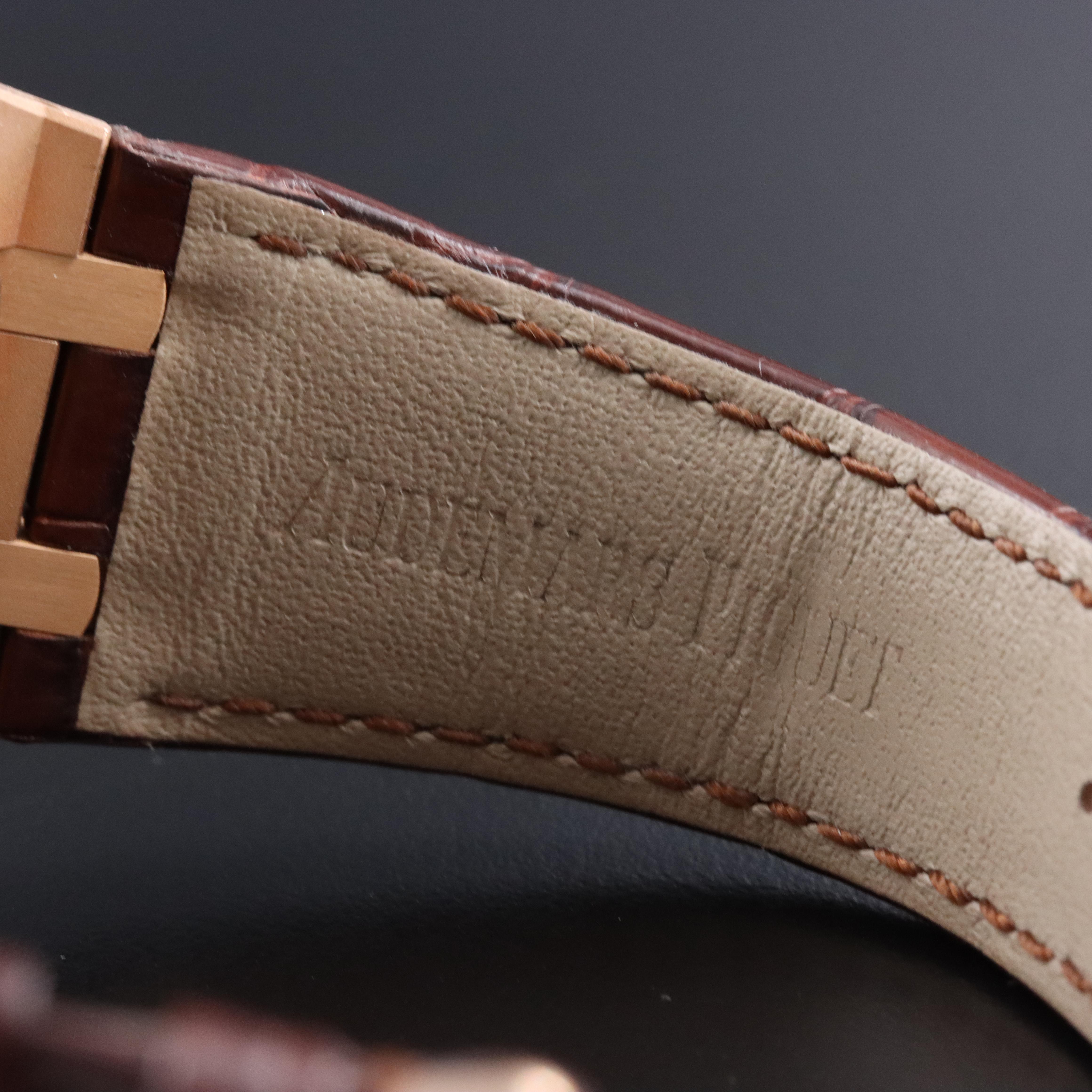 Audemars Piguet Royal Oak 18K Rose Gold 41mm Watch 26320OR.OO.D088CR.01