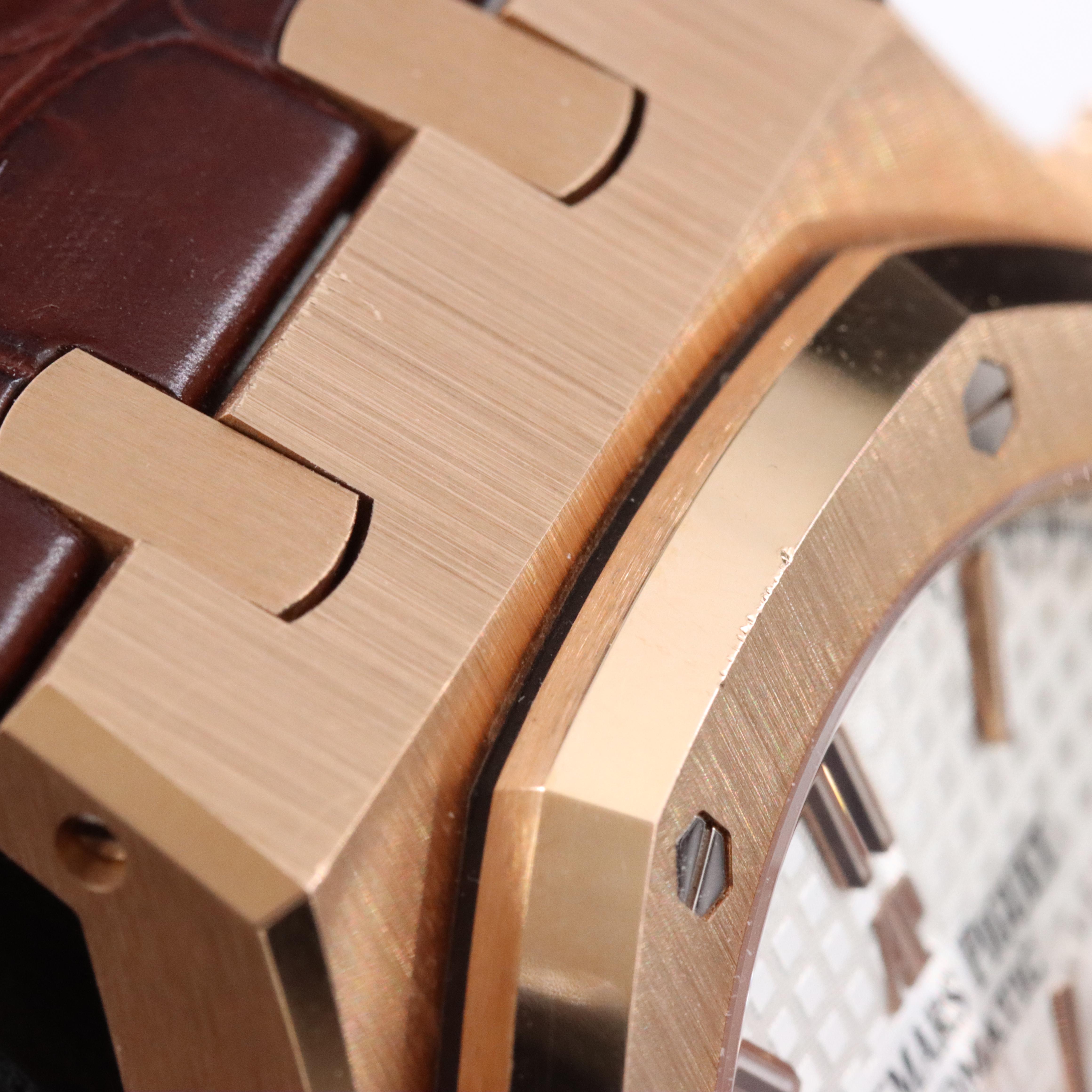 Audemars Piguet Royal Oak 18K Rose Gold 41mm Watch 26320OR.OO.D088CR.01