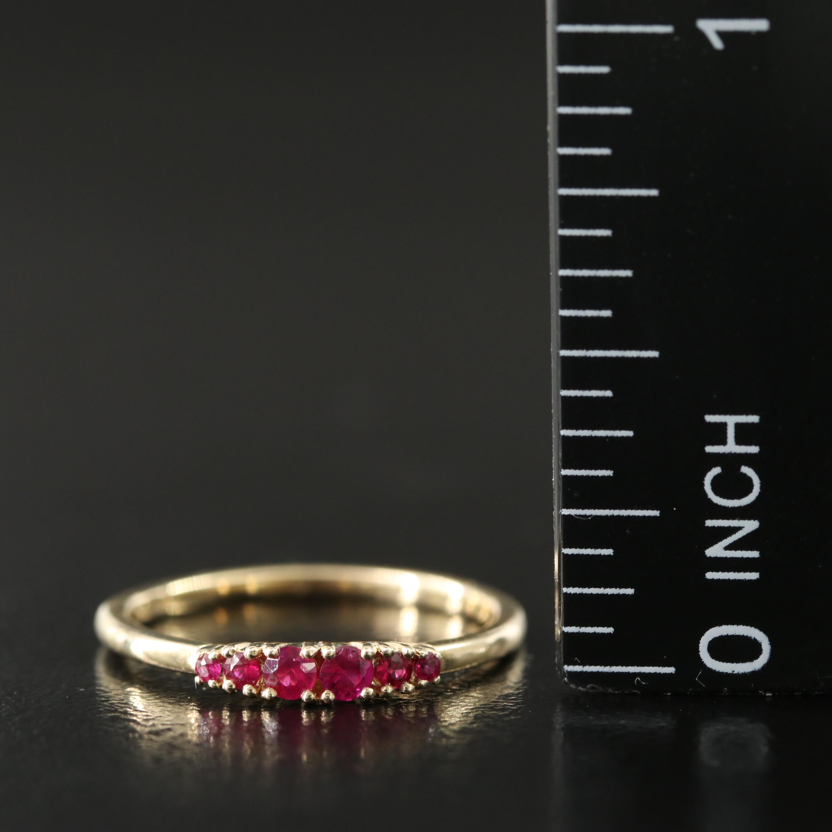 14K Ruby Ring