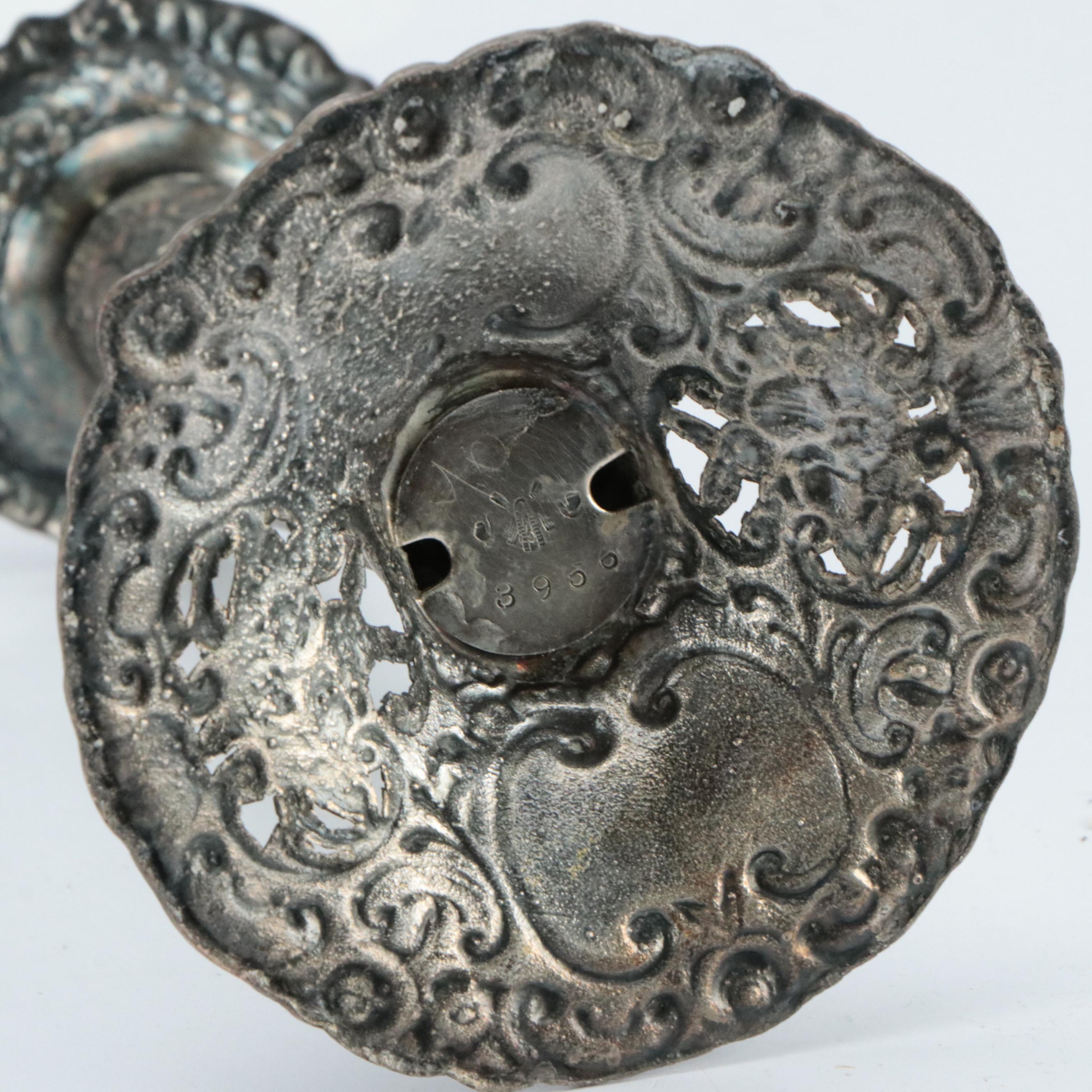 Japanese MOP ando Lacquer Box, Engraved Pewter Candle Holder, and Other Décor