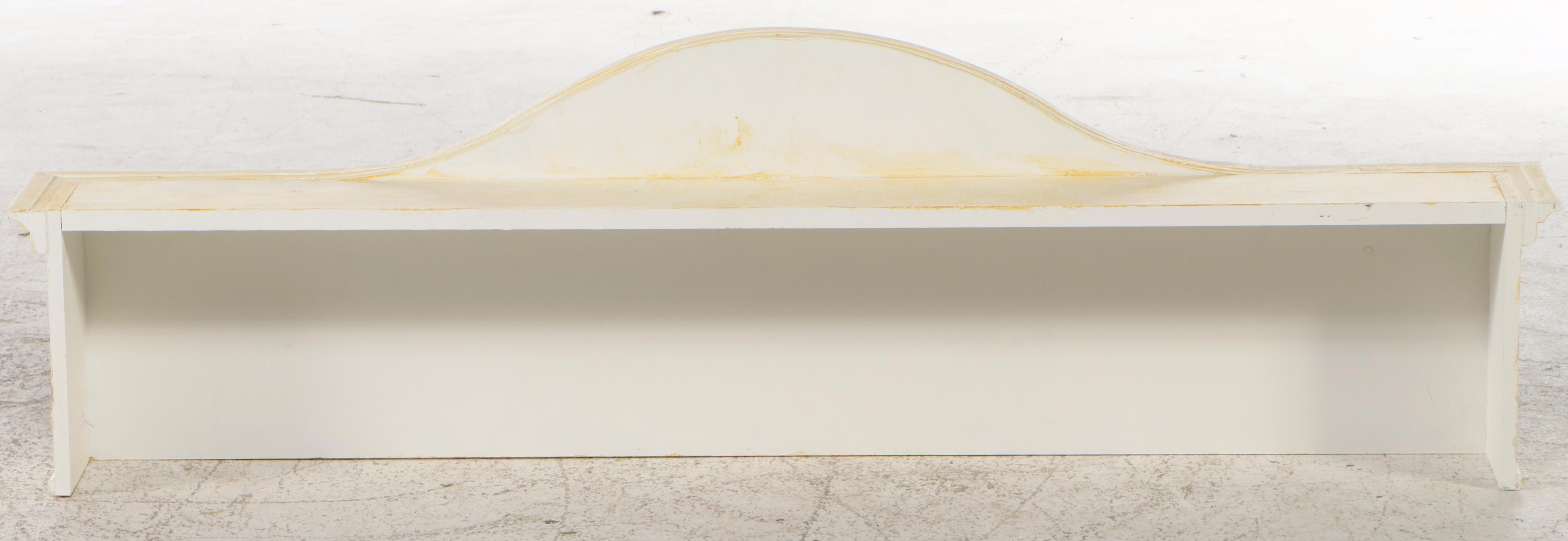 Wooden Hand-Painted Floral Window Box Pelmets