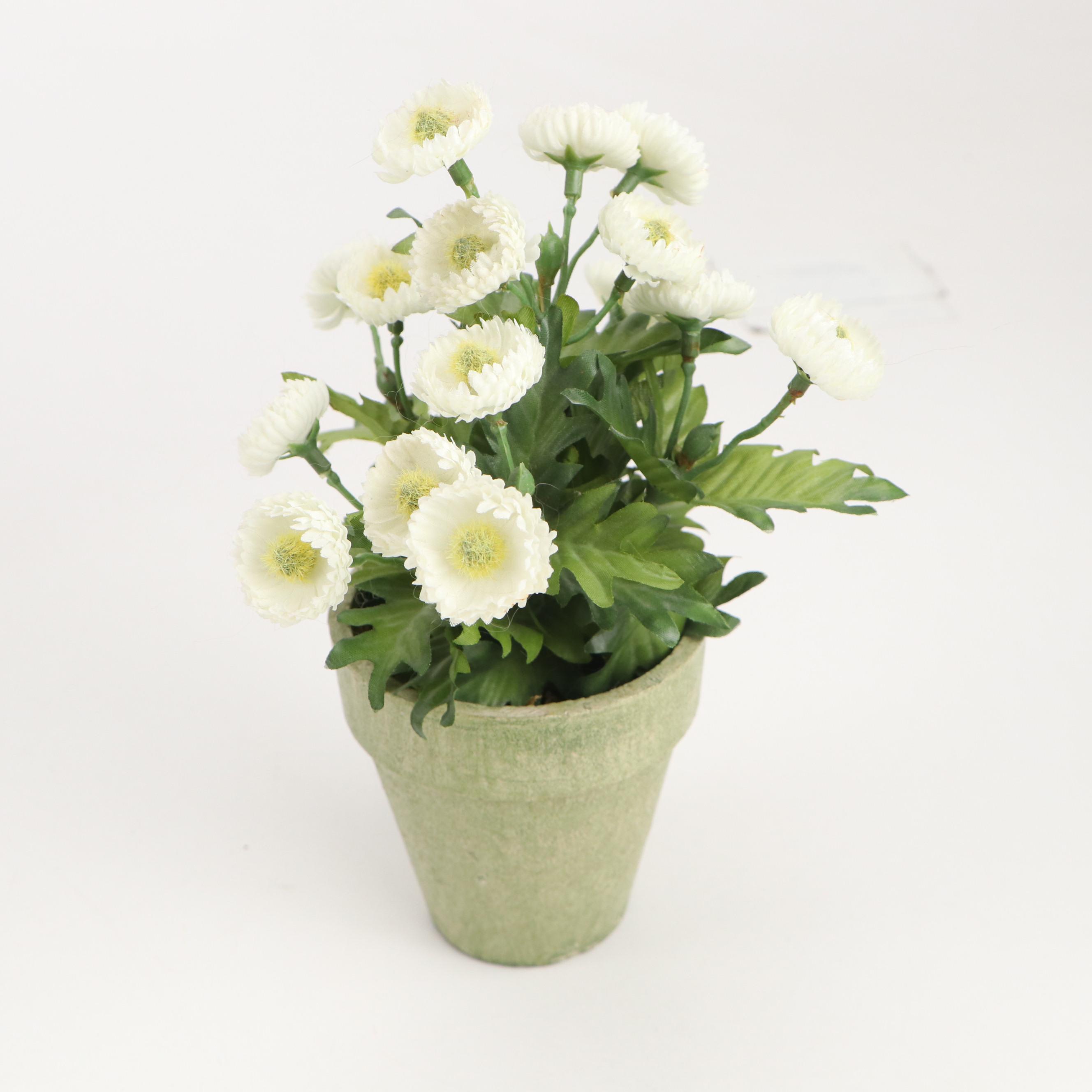 Folk Art Style Wood and Metal Embellished Birdhouses with Artificial Flowers