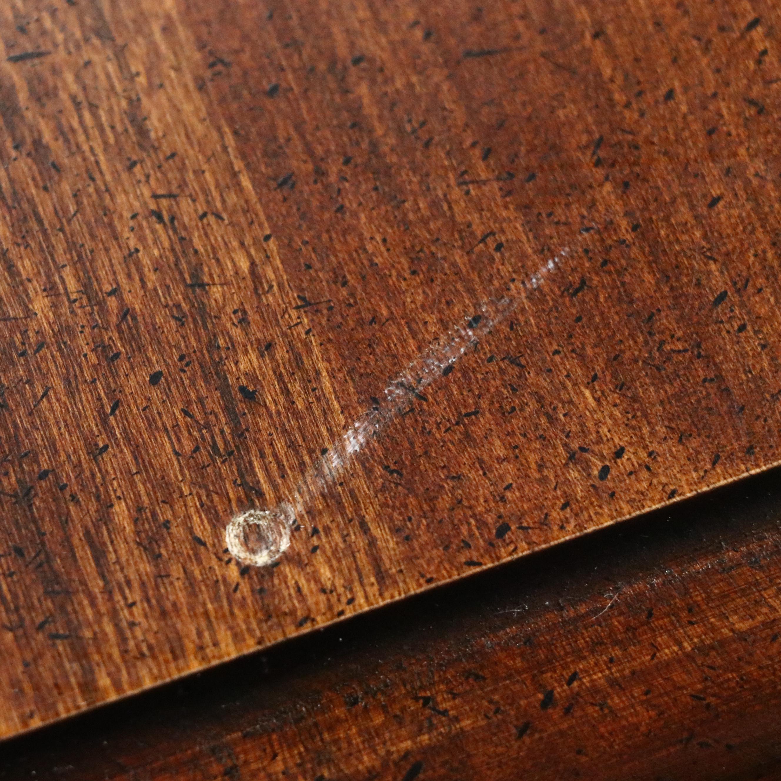 Queen Anne Style Cherry Lowboy, 1991