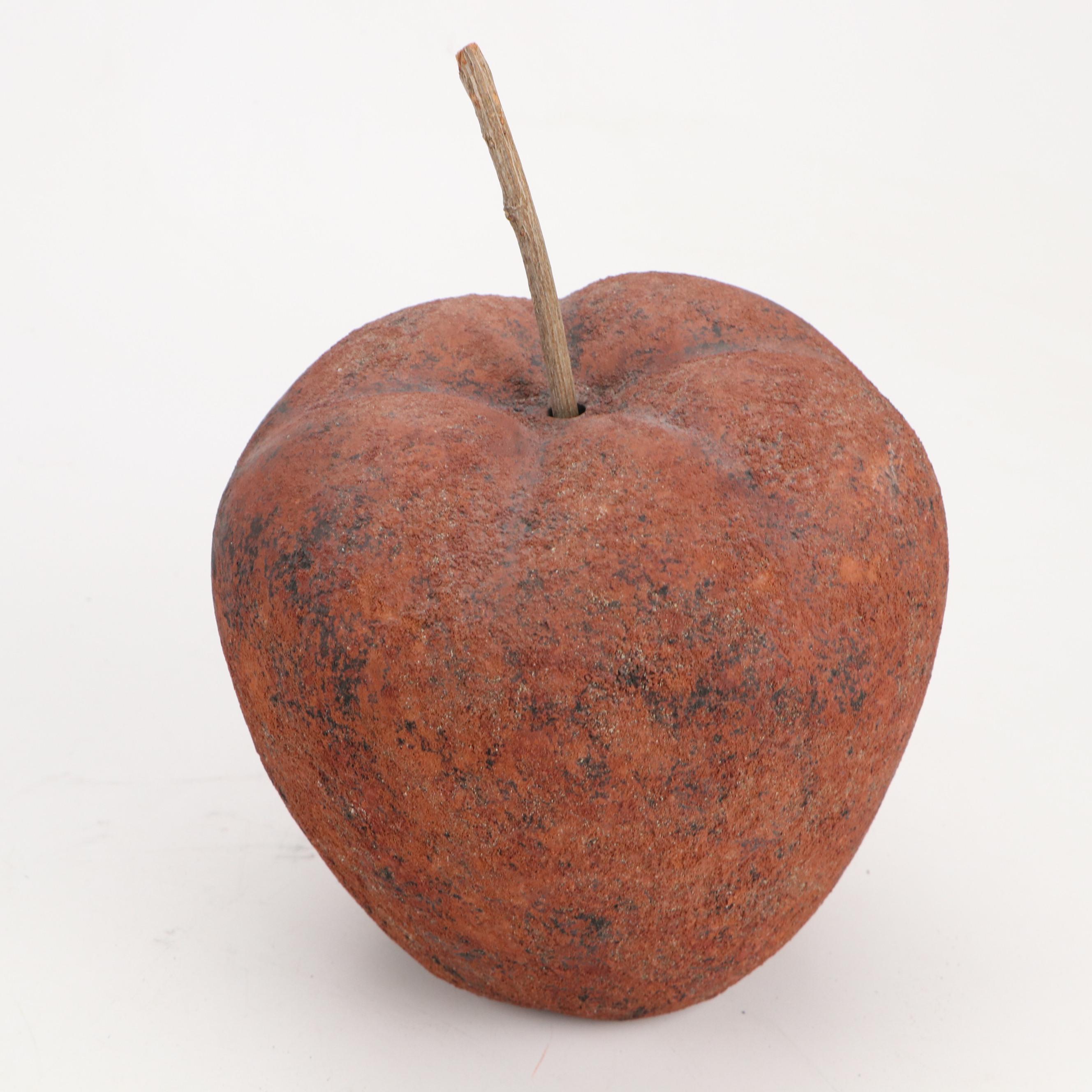 Oversized Earthenware Fruit Sculptures