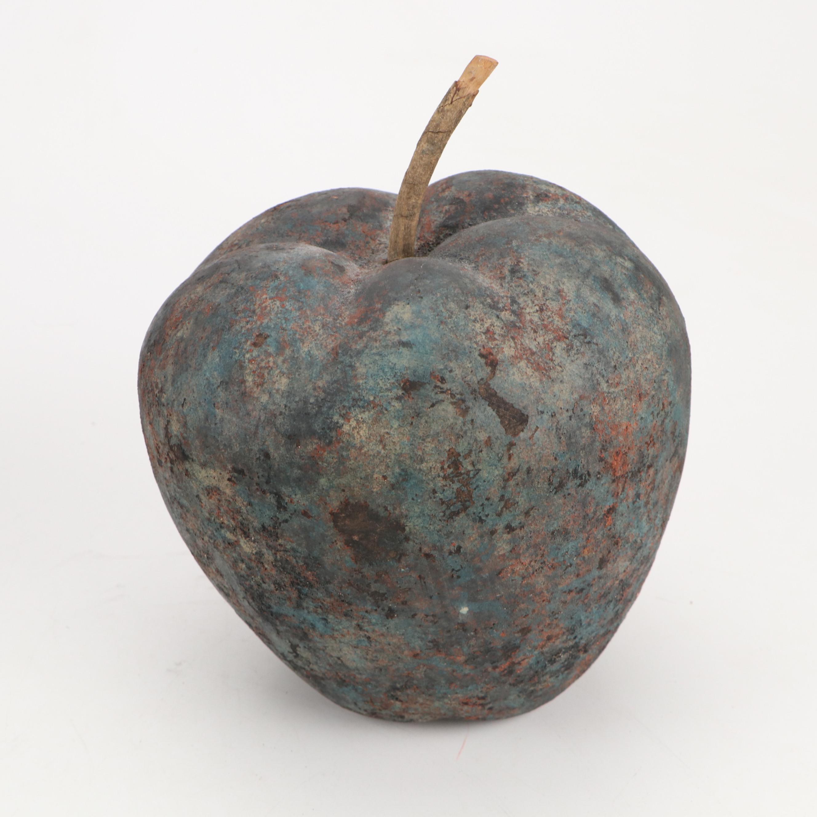 Oversized Earthenware Fruit Sculptures