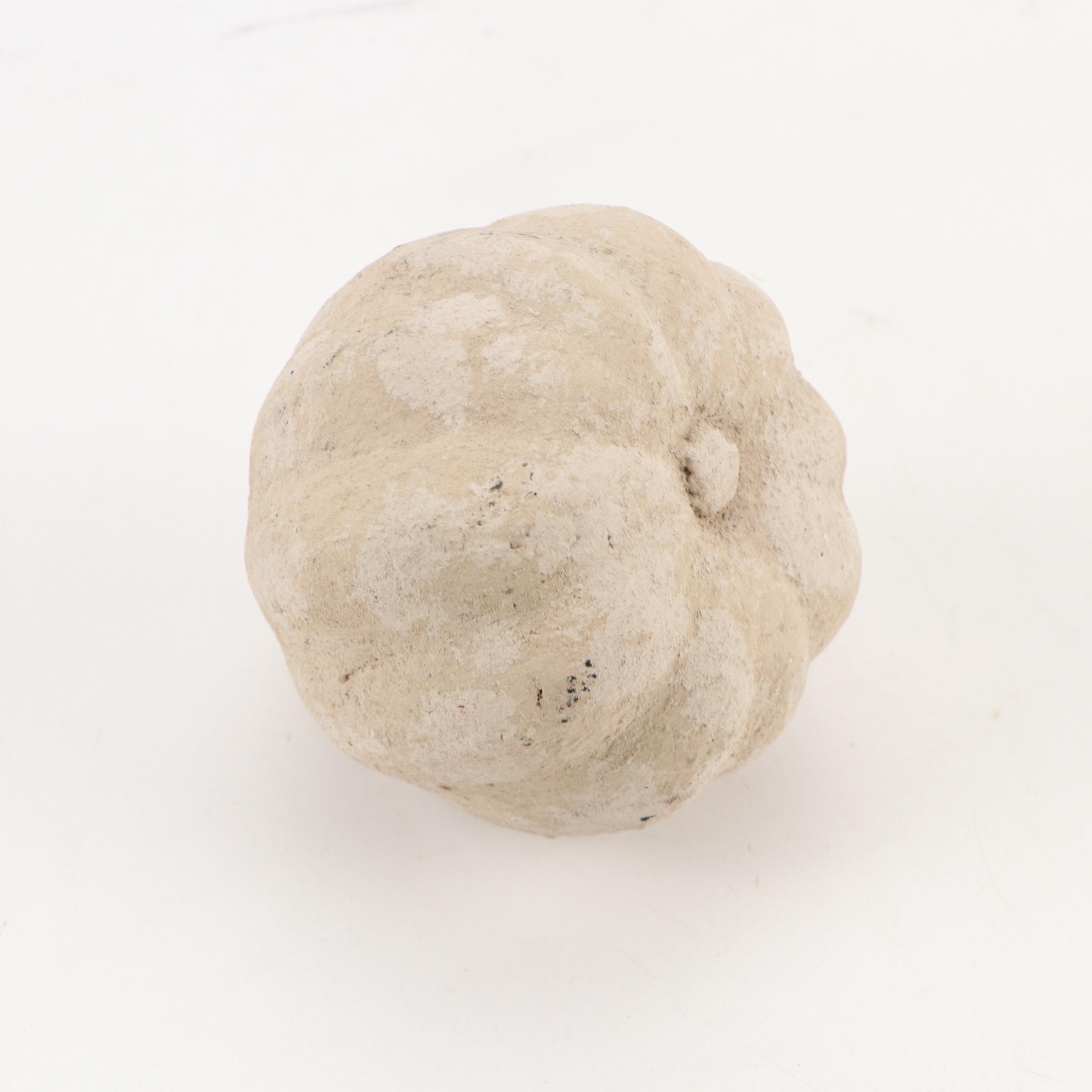 Oversized Earthenware Fruit Sculptures