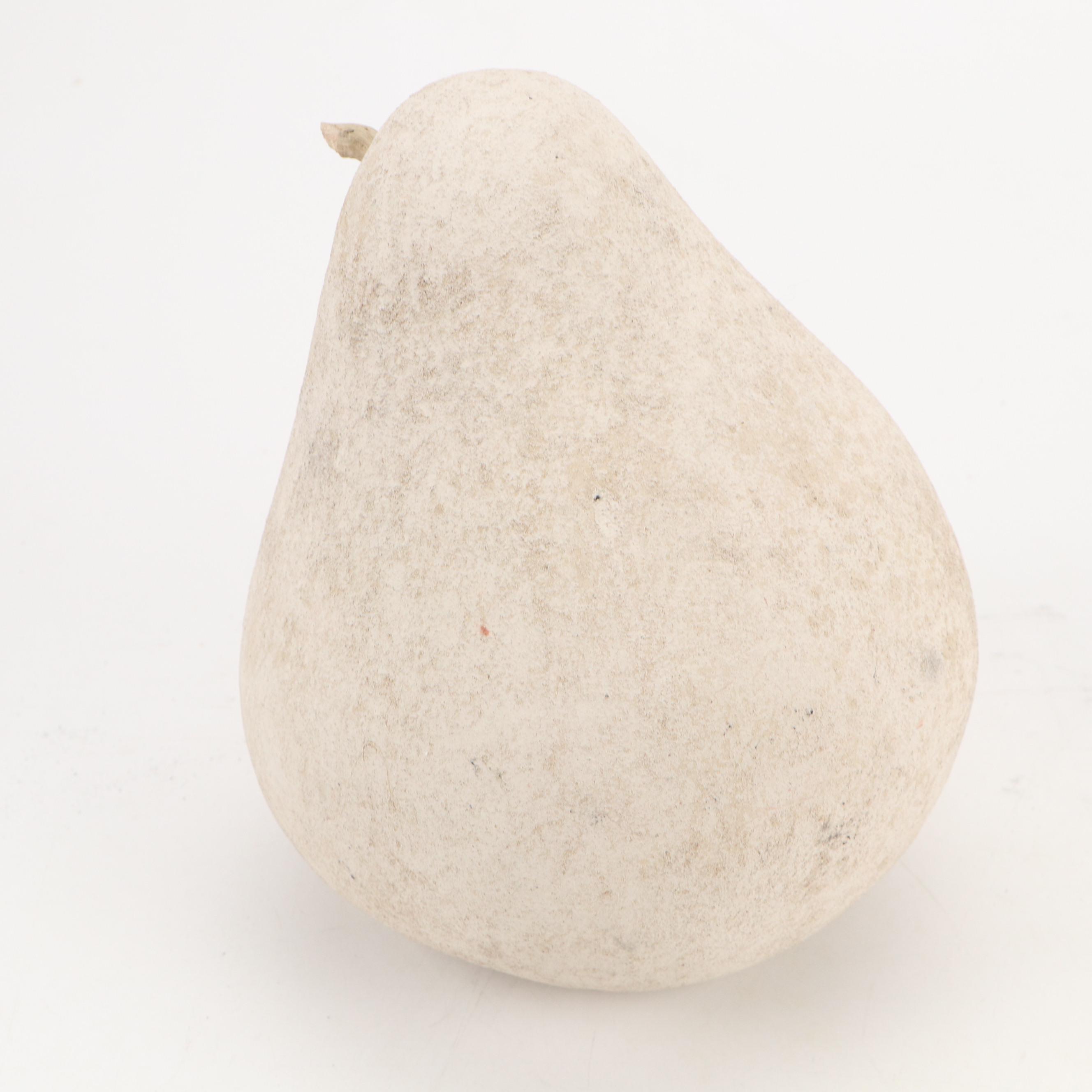 Oversized Earthenware Fruit Sculptures