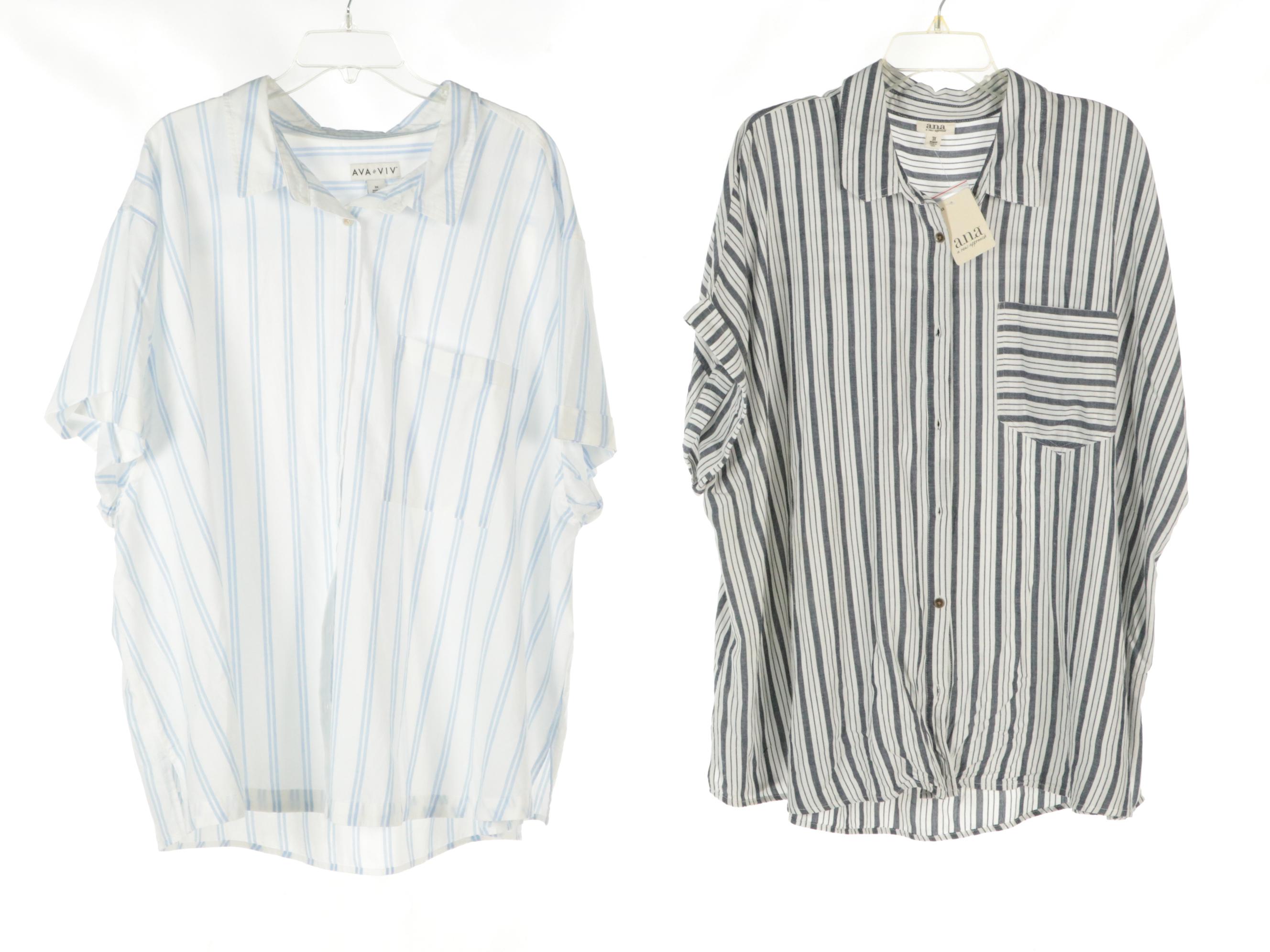 Lane Bryant Blouses, Liz Claiborne Cardigan with Other Button-Down Tops