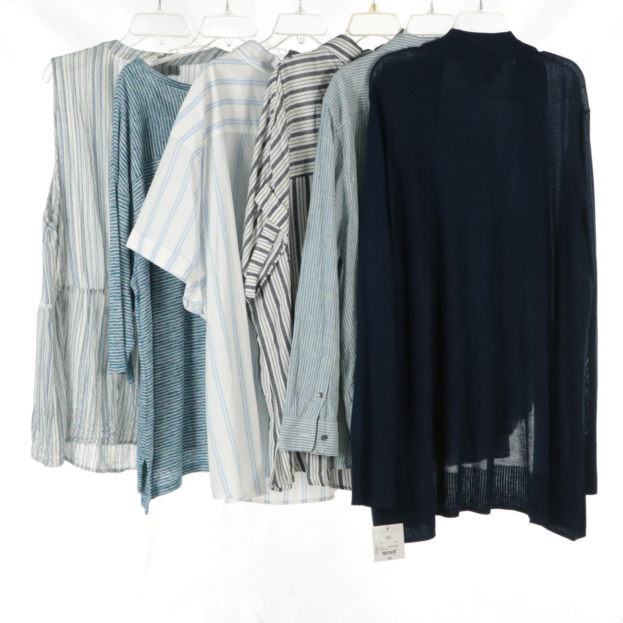 Lane Bryant Blouses, Liz Claiborne Cardigan with Other Button-Down Tops
