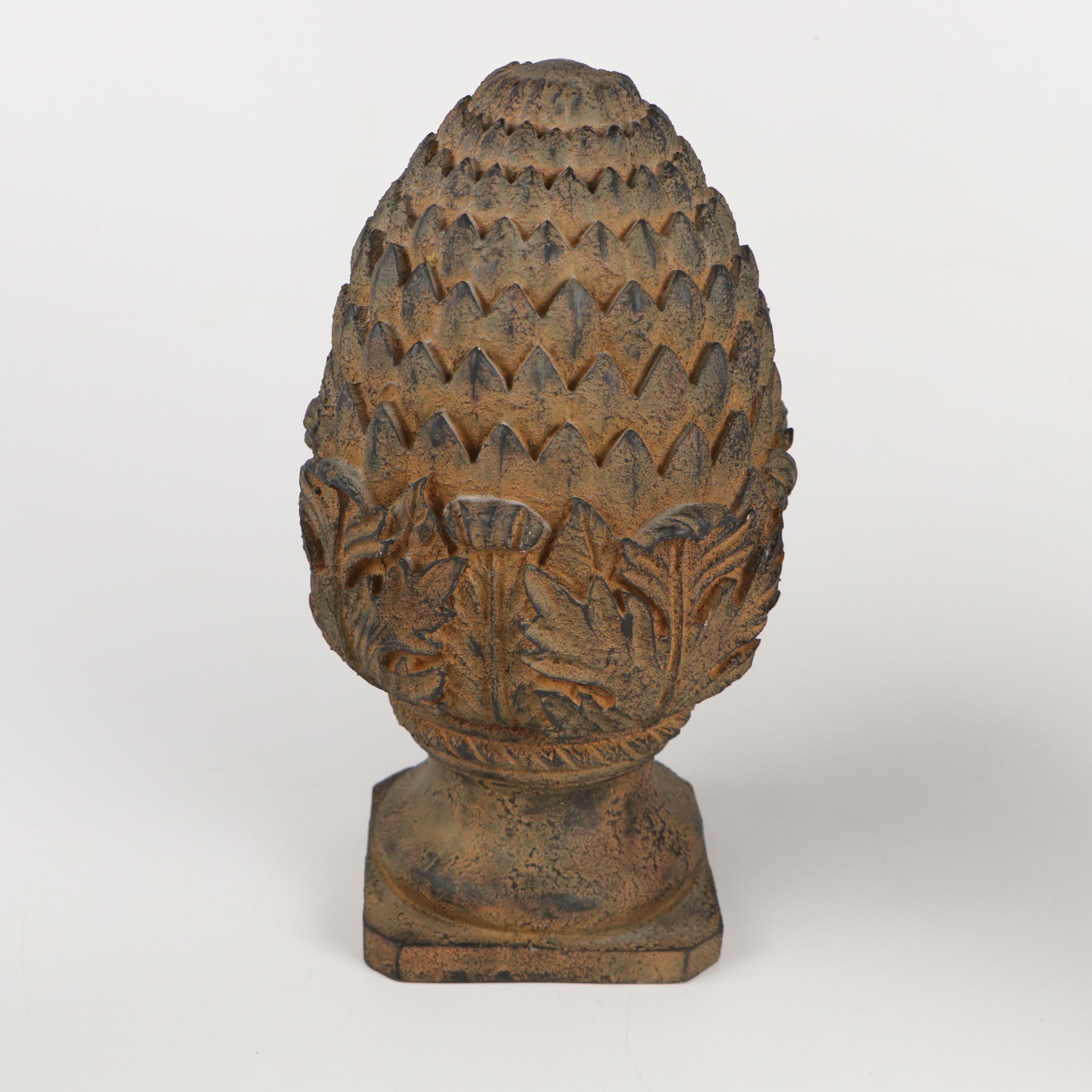 Classical Ceramic and Resin Decorative Artichoke Finials