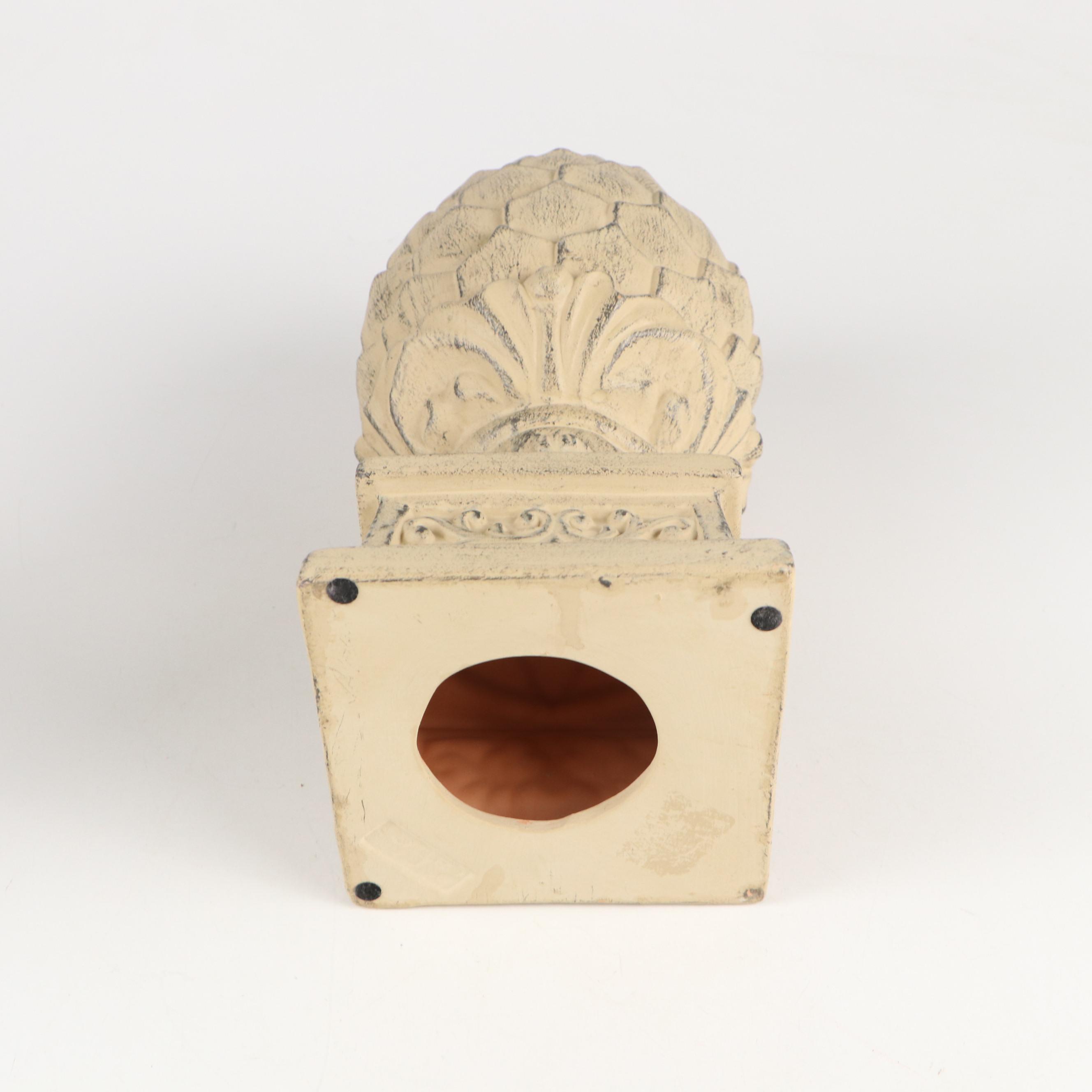 Classical Ceramic and Resin Decorative Artichoke Finials